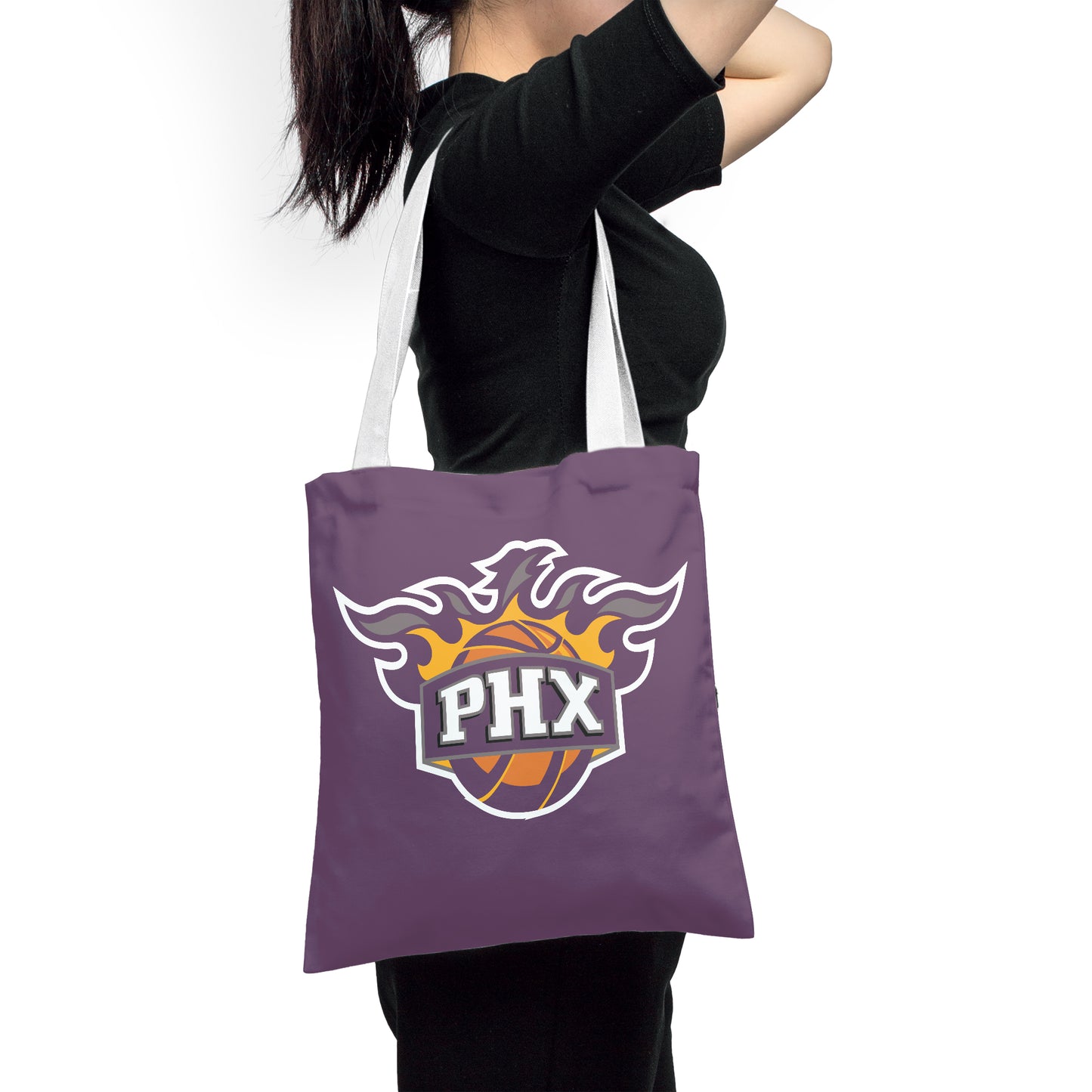NBA Phoenix Suns Playoffs Polyester Canvas Tote Bag – Durable and Stylish