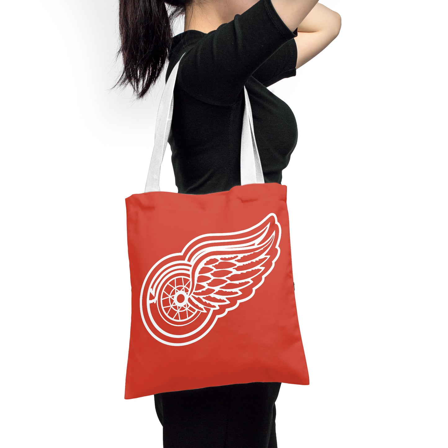 NHL Detroit Red Wings Polyester Canvas Tote Bag – Durable and Stylish