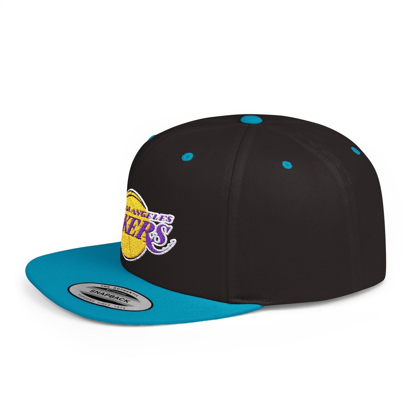 Los Angeles Lakers Flat Bill Snapback – Lightweight, Custom Fit, Premium Quality