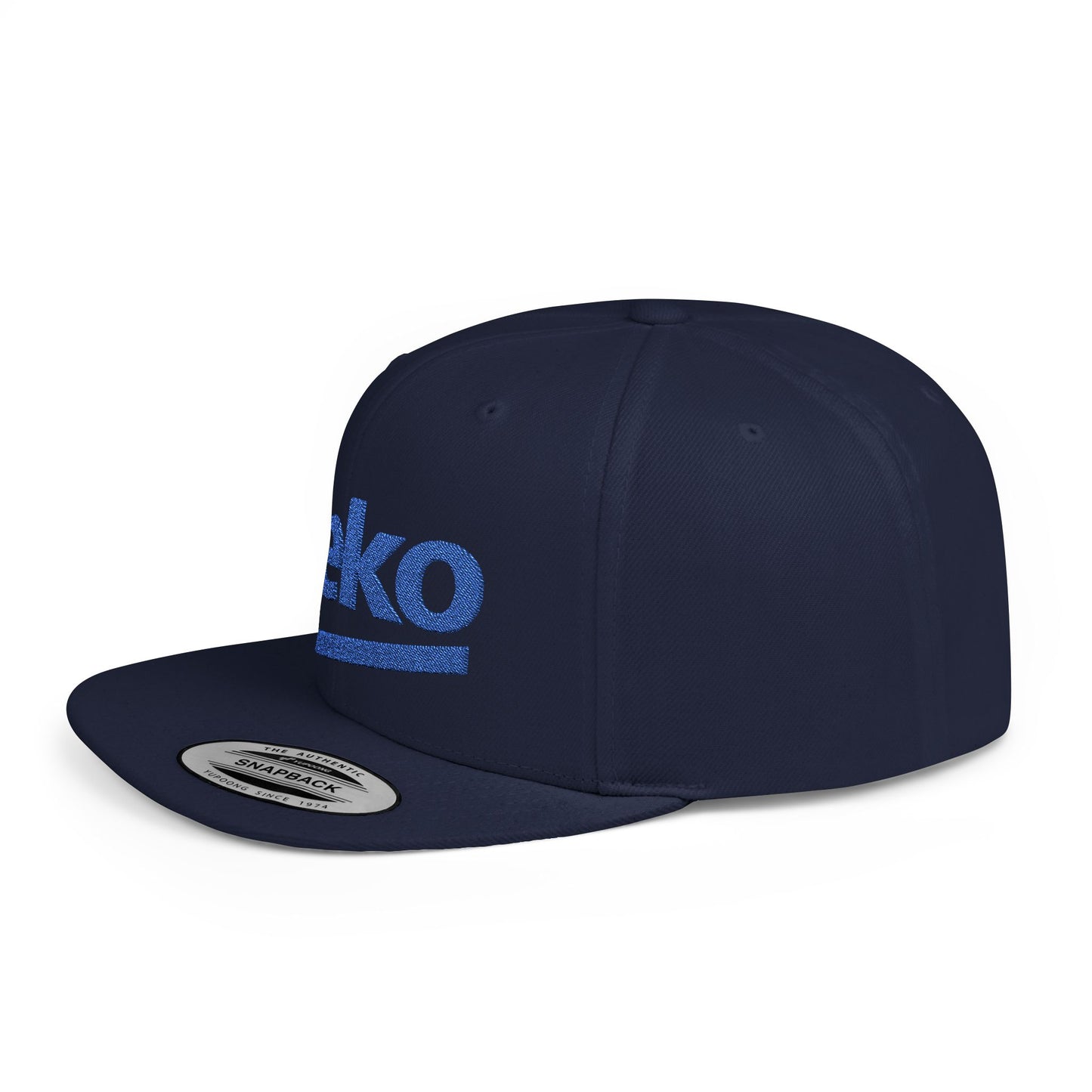 Beko Flat Bill Snapback – Lightweight, Custom Fit, Premium Quality