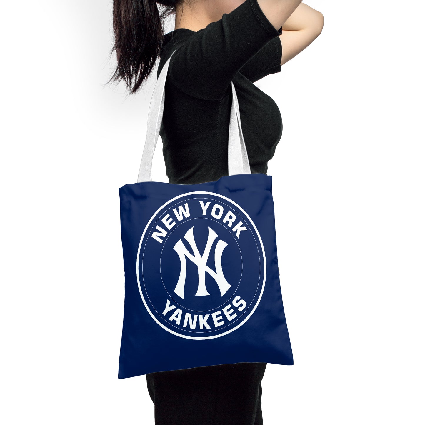 MLB New York Yankees Baseball Season Polyester Canvas Tote Bag - Durable and Stylish