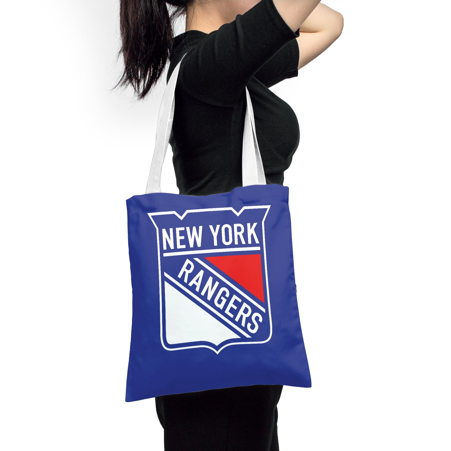 NHL New York Rangers Polyester Canvas Tote Bag – Durable and Stylish
