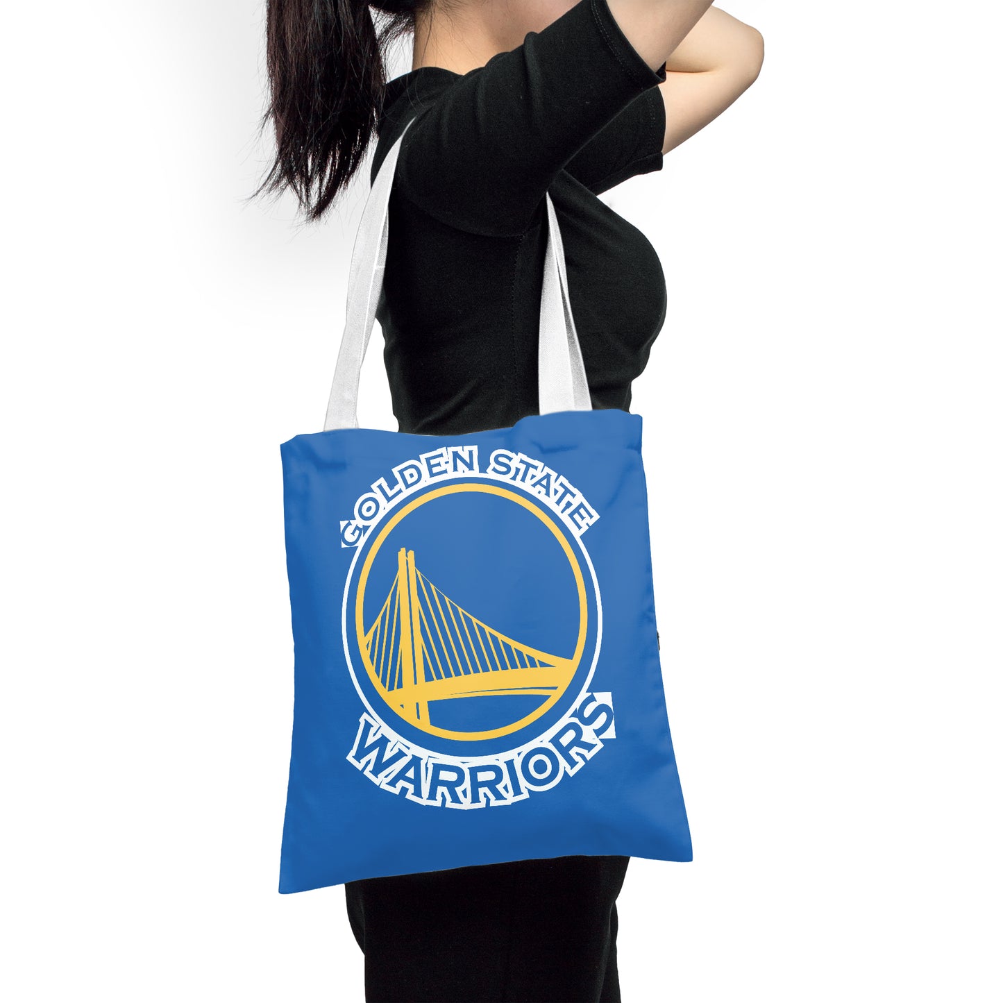 NBA Golden State Warriors Fans Polyester Canvas Tote Bag - Durable and Stylish