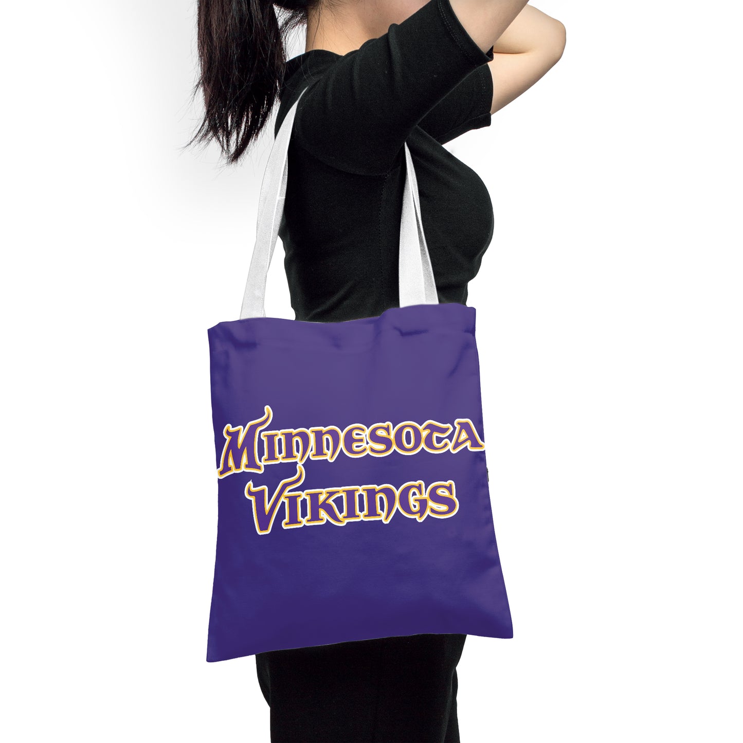 NFL Minnesota Vikings NFL Fans Polyester Canvas Tote Bag – Durable and Stylish