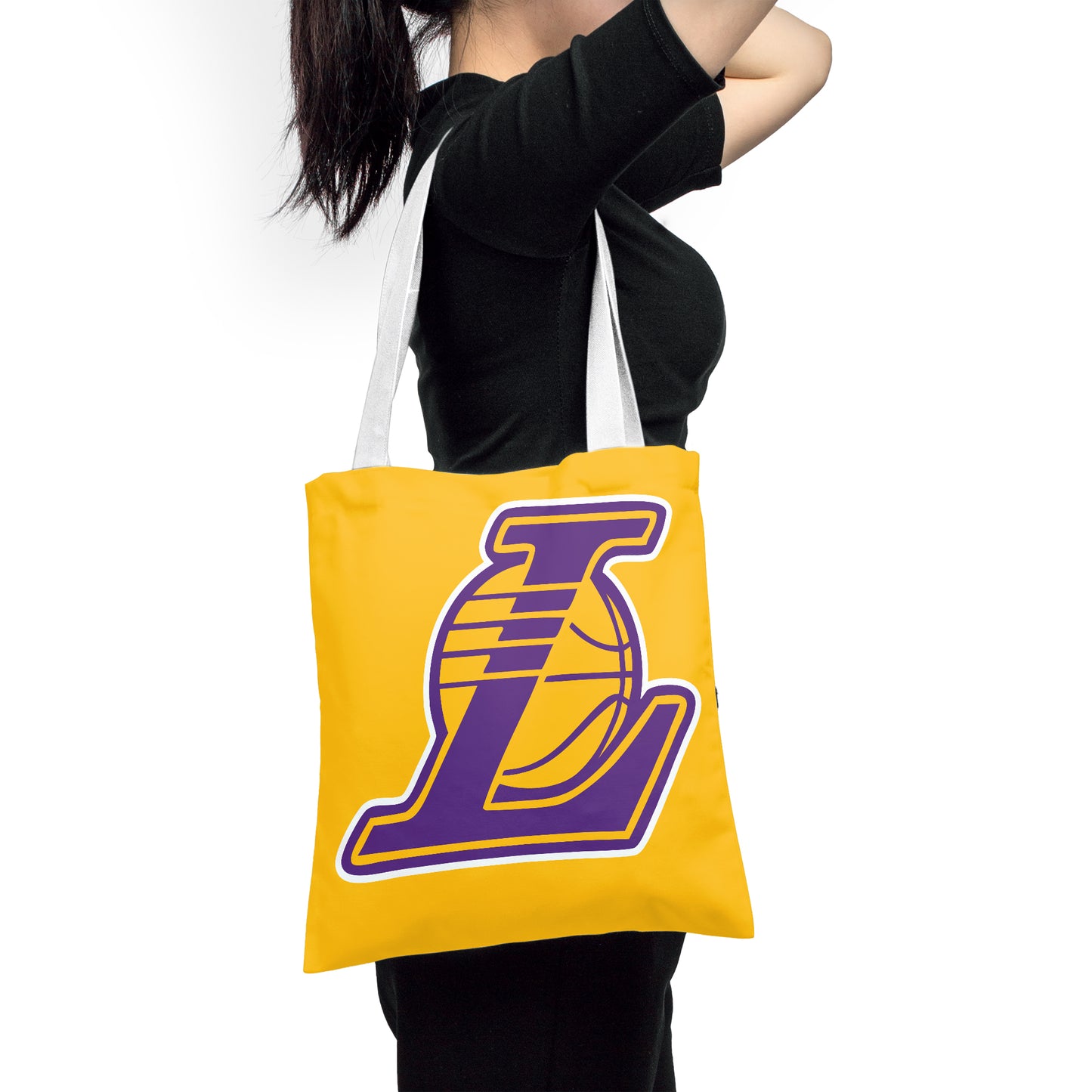 NBA LA Lakers Playoffs Polyester Canvas Tote Bag - Durable and Stylish