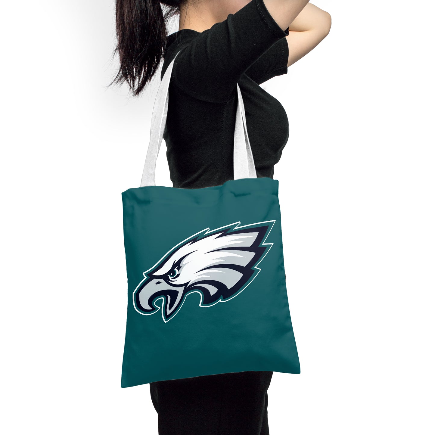 NFL Philadelphia Eagles Fans Polyester Canvas Tote Bag – Durable and Stylish