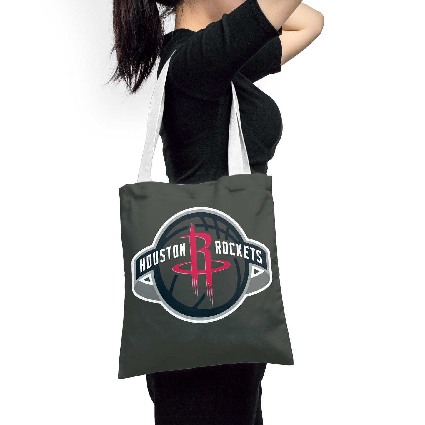 NBA Houston Rockets Playoffs Polyester Canvas Tote Bag - Durable and Stylish
