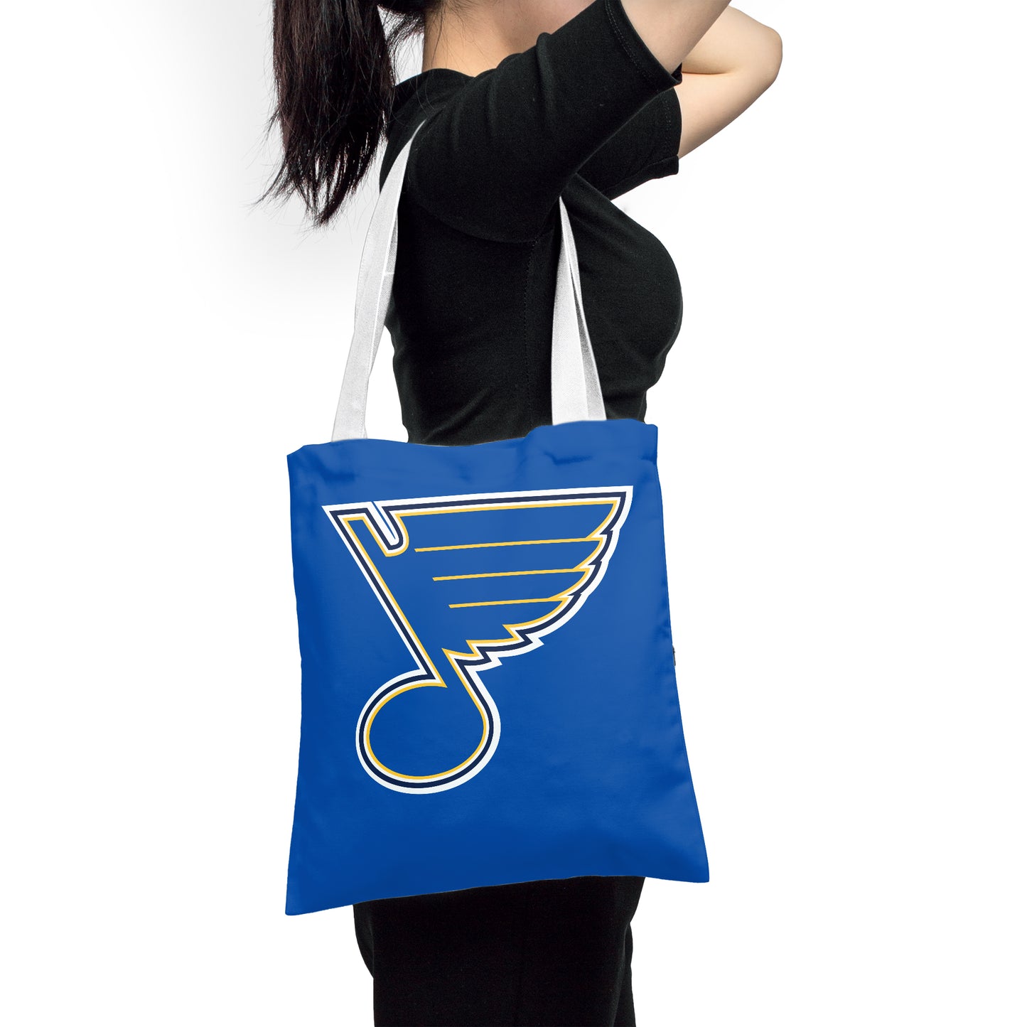 NHL St. Louis Blues Polyester Canvas Tote Bag – Durable and Stylish