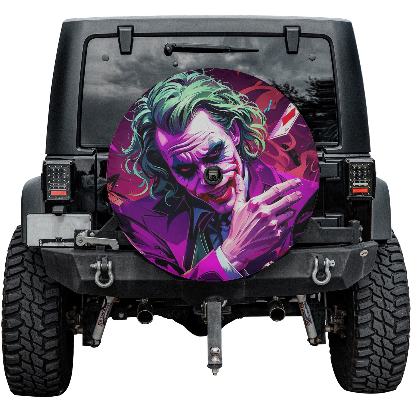DC Joker Spare Tire Cover – Premium Waterproof UV Resistant Protector