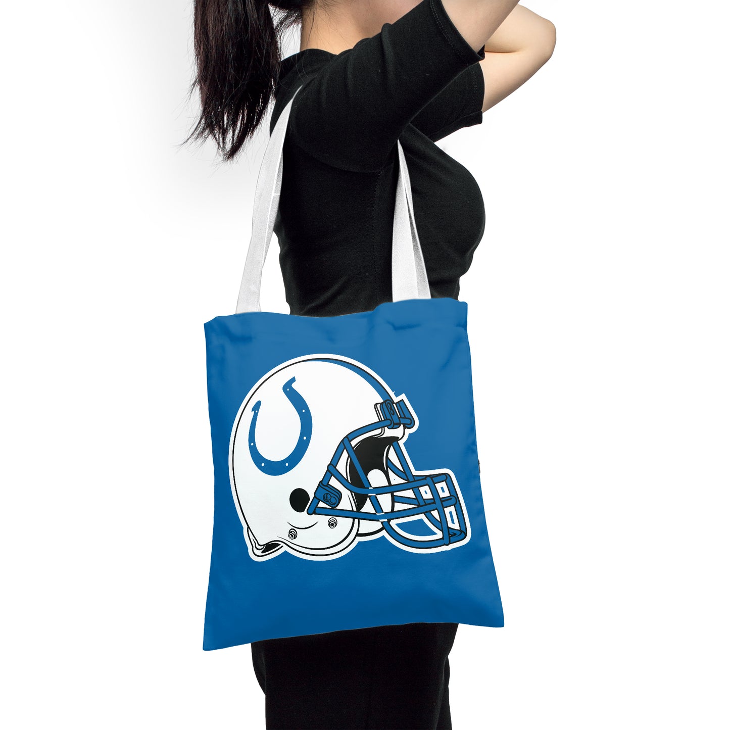NFL Indianapolis Colts Polyester Canvas Tote Bag – Durable and Stylish