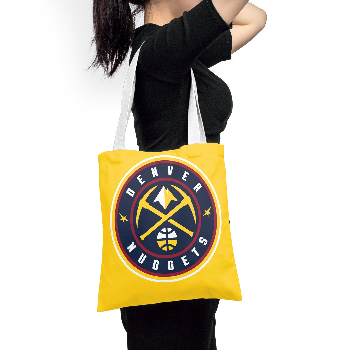 NBA Denver Nuggets All Star Weekend Polyester Canvas Tote Bag - Durable and Stylish