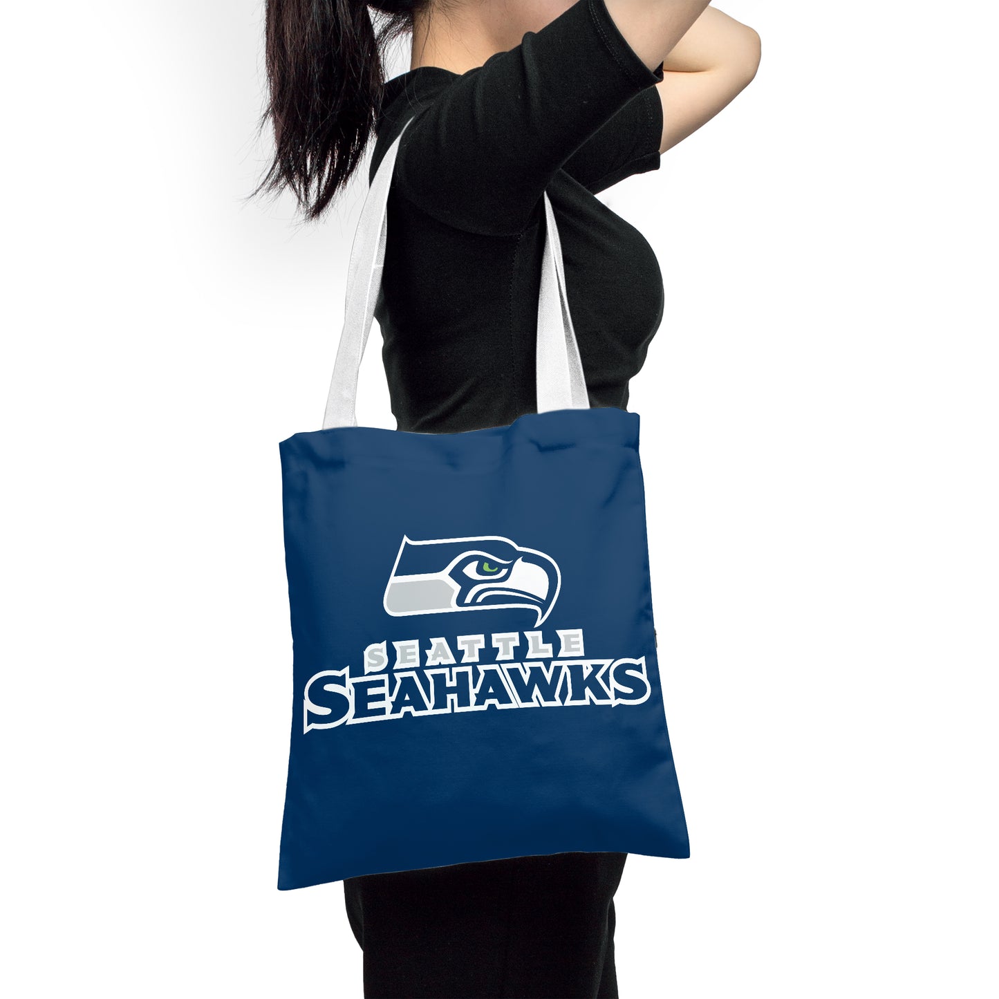 NFL Seattle Seahawks NFL Fans Polyester Canvas Tote Bag – Durable and Stylish