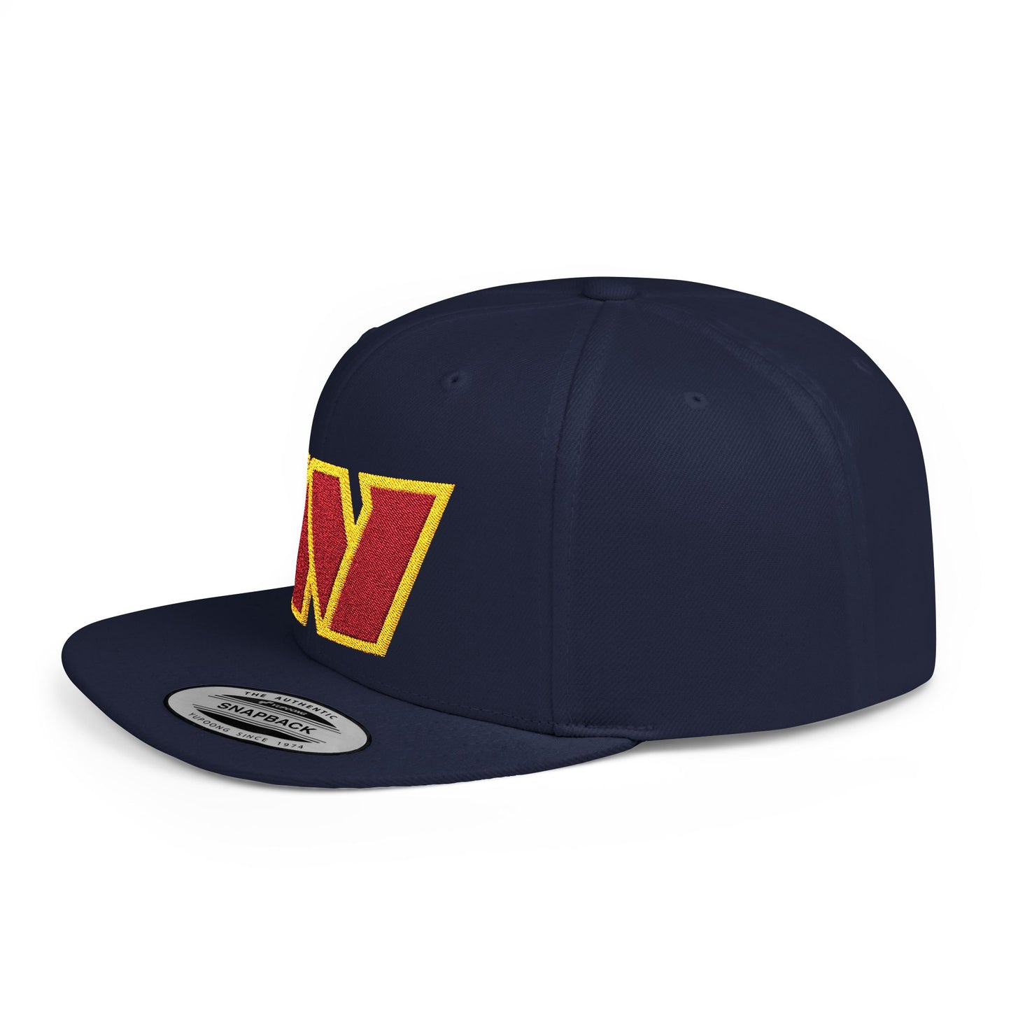 Washington Commanders Flat Bill Snapback – Lightweight, Custom Fit, Premium Quality