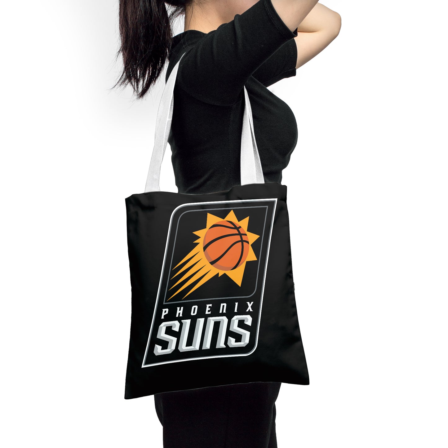 NBA Phoenix Suns Fans Polyester Canvas Tote Bag – Durable and Stylish