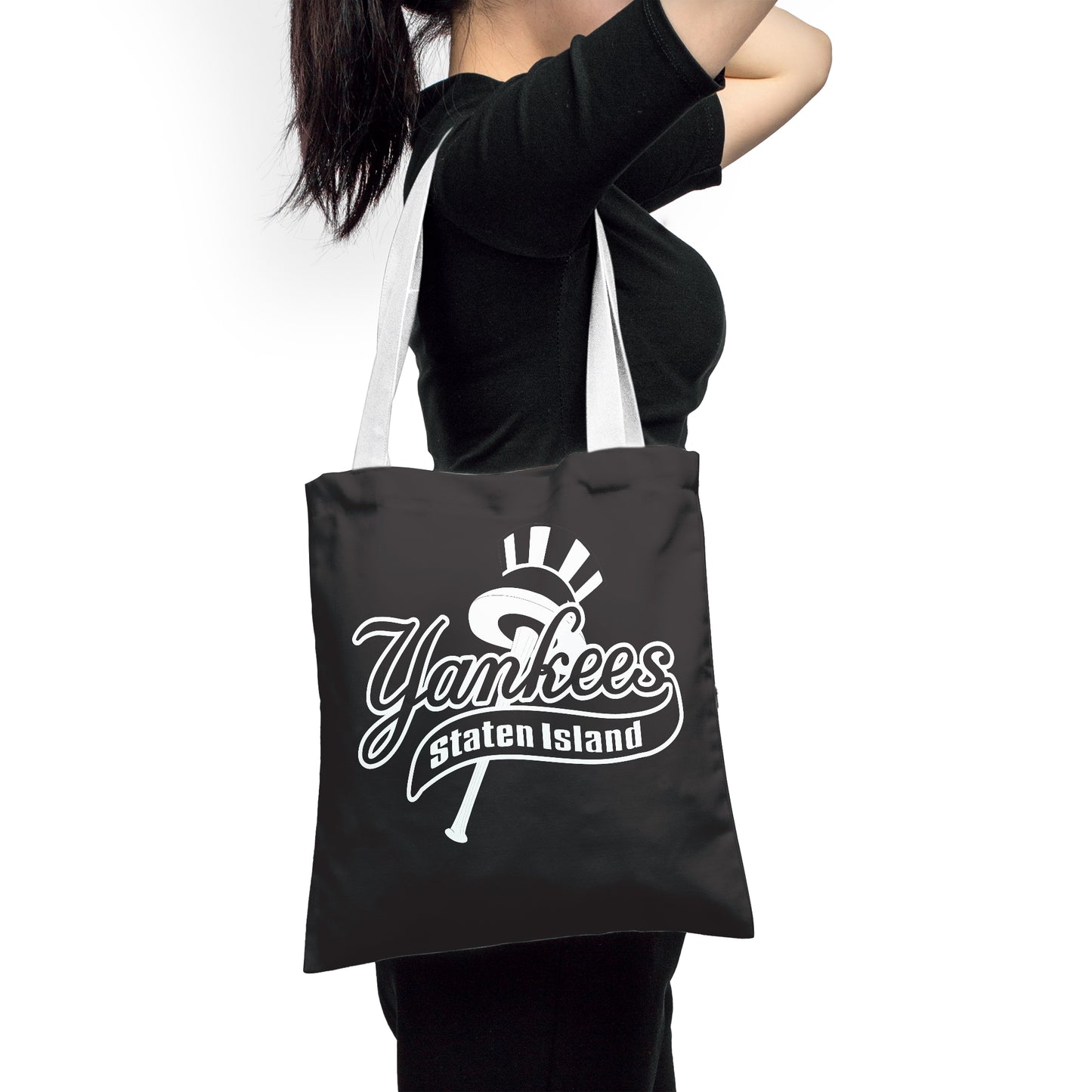 MLB New York Yankees Team Pride Polyester Canvas Tote Bag - Durable and Stylish