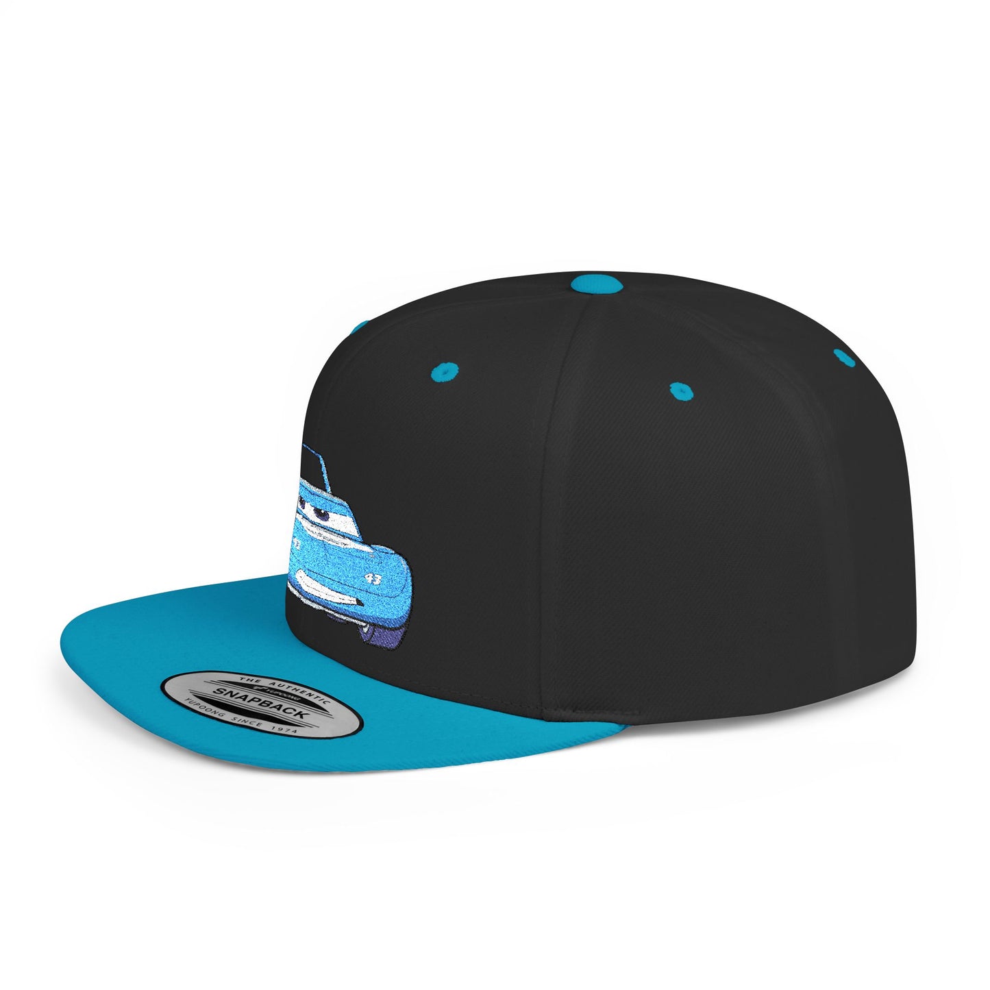 Strip Strip 'The King' Weathers Cars Disney Flat Bill Snapback – Lightweight, Custom Fit, Premium Quality