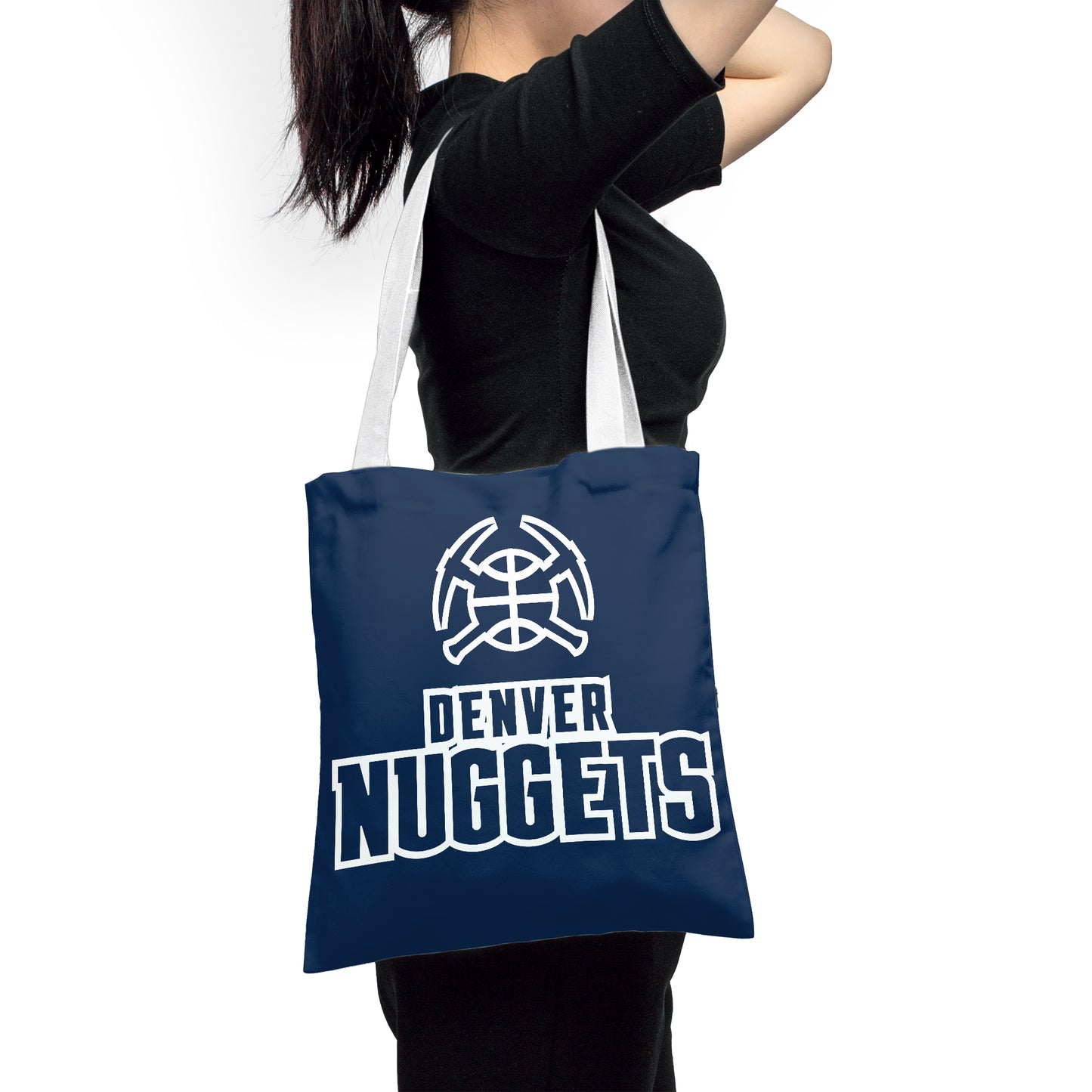 NBA Denver Nuggets Finals Polyester Canvas Tote Bag - Durable and Stylish