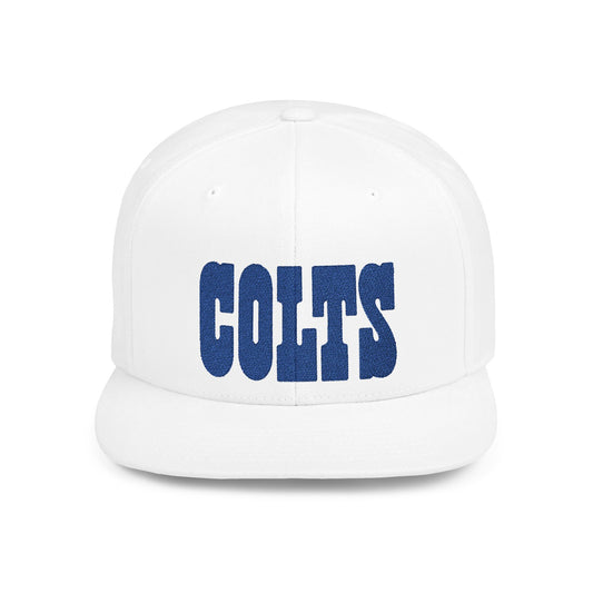 Indianapolis Colts Colts Forever Flat Bill Snapback – Lightweight, Custom Fit, Premium Quality