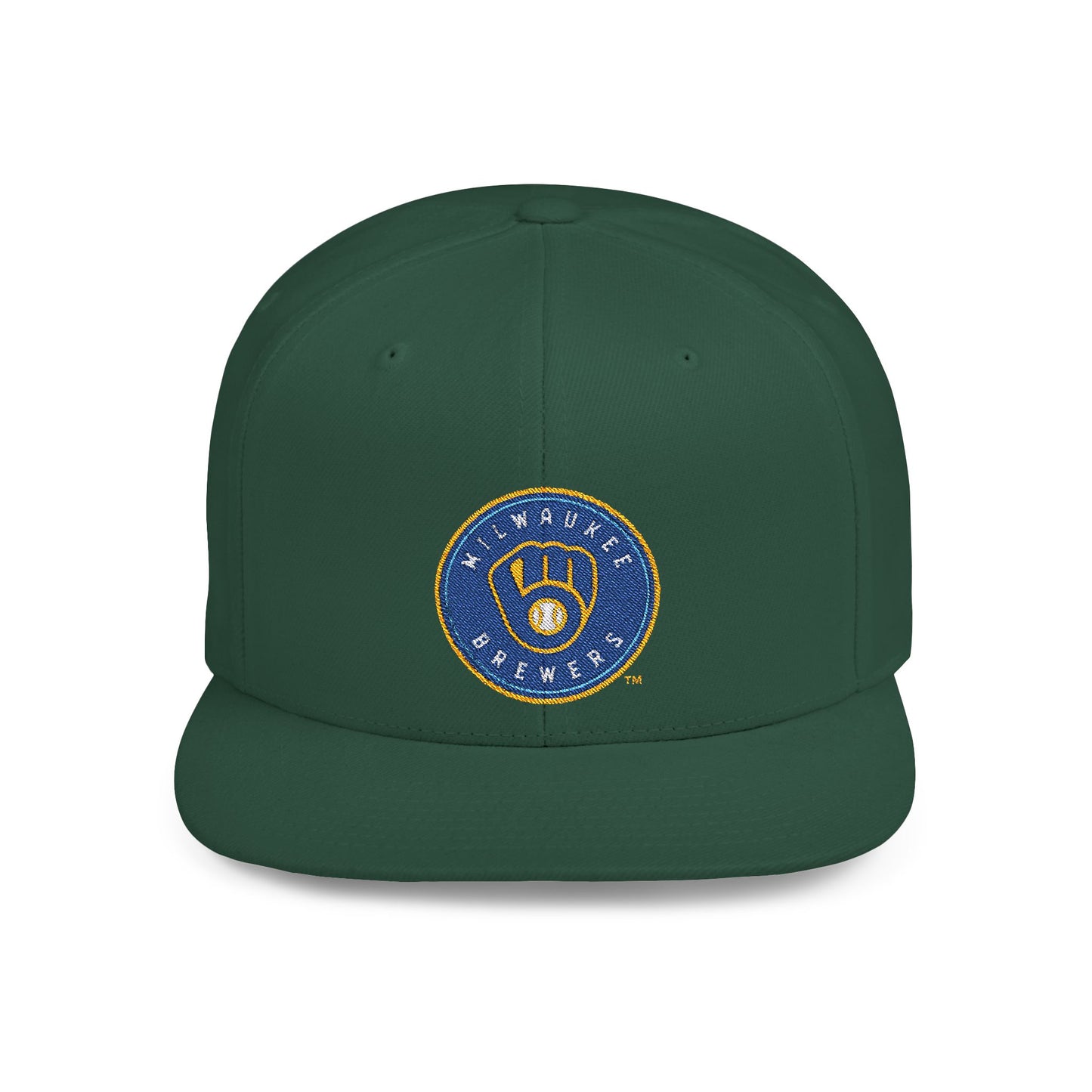 Milwaukee Brewers Brew Crew Pride Flat Bill Snapback – Lightweight, Custom Fit, Premium Quality