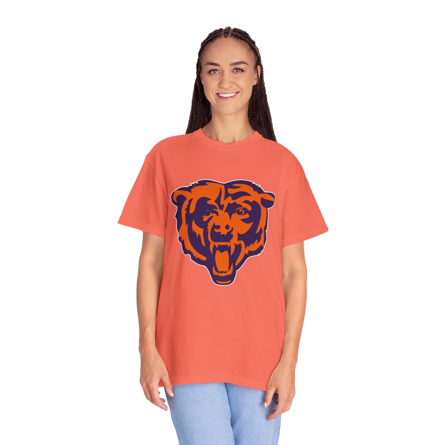 Chicago Bears Gear Garment-Dyed T-Shirt – Premium Cotton Tee for Customization