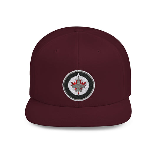 Winnipeg Jets Flat Bill Snapback – Lightweight, Custom Fit, Premium Quality