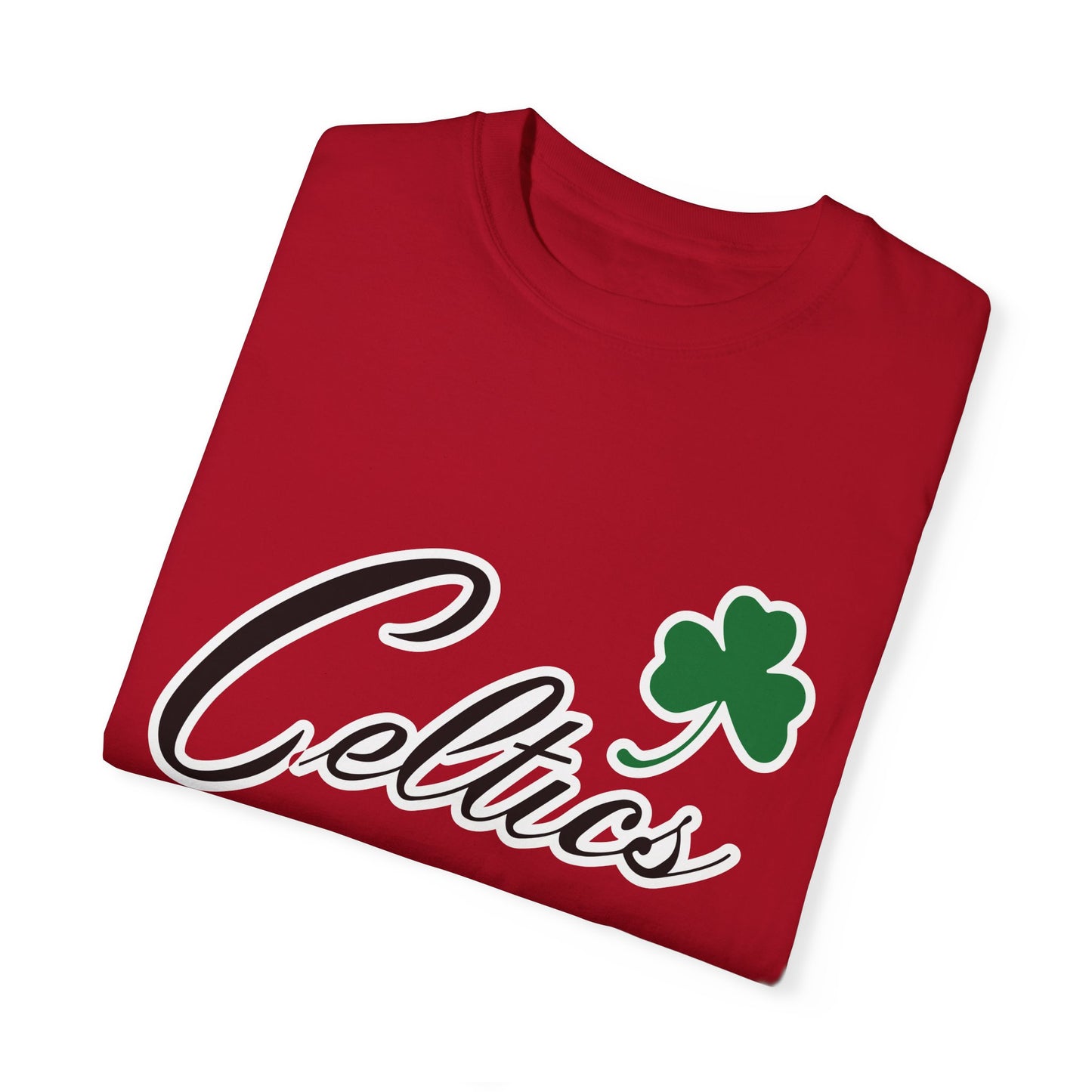 Boston Celtics Game Day Vibes Style Garment-Dyed T-Shirt – Premium Cotton Tee for Customization