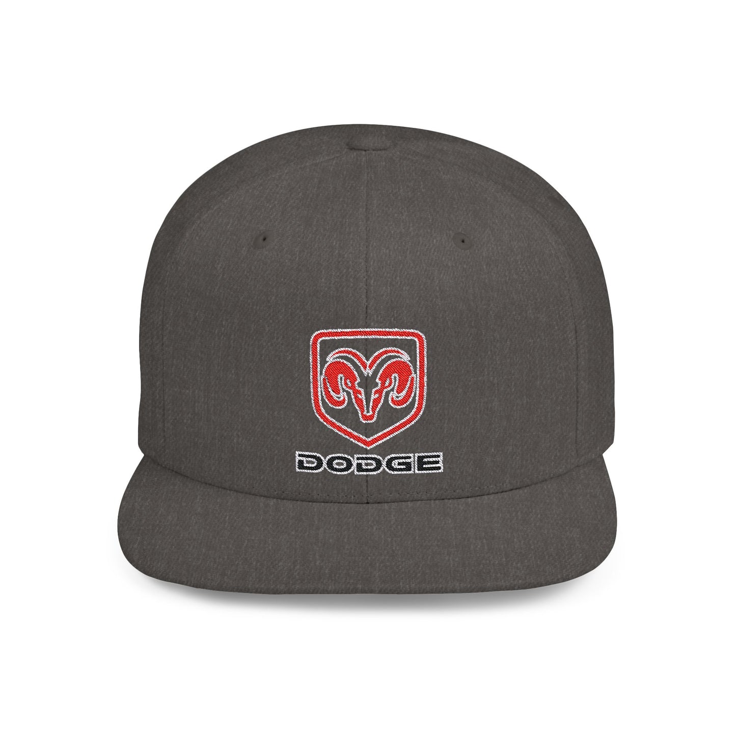 Dodge Flat Bill Snapback – Lightweight, Custom Fit, Premium Quality