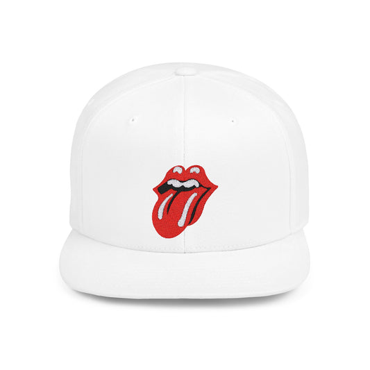 Rolling Stones Flat Bill Snapback – Lightweight, Custom Fit, Premium Quality