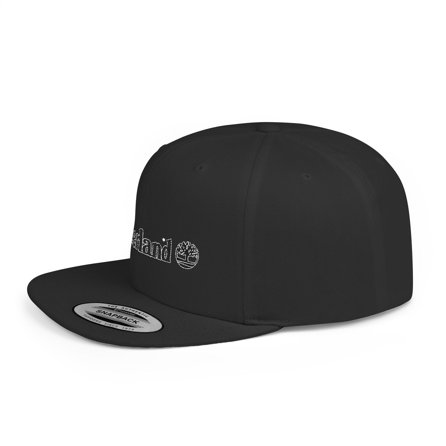 Timberland Flat Bill Snapback – Lightweight, Custom Fit, Premium Quality