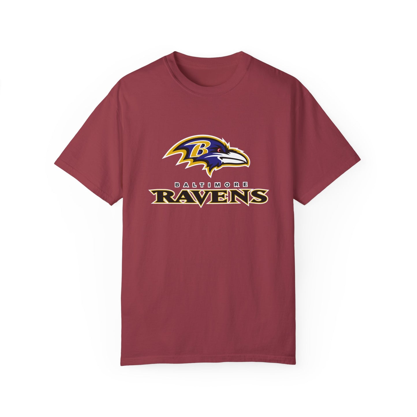 Baltimore Ravens Fan Gifts Garment-Dyed T-Shirt – Premium Cotton Tee for Customization