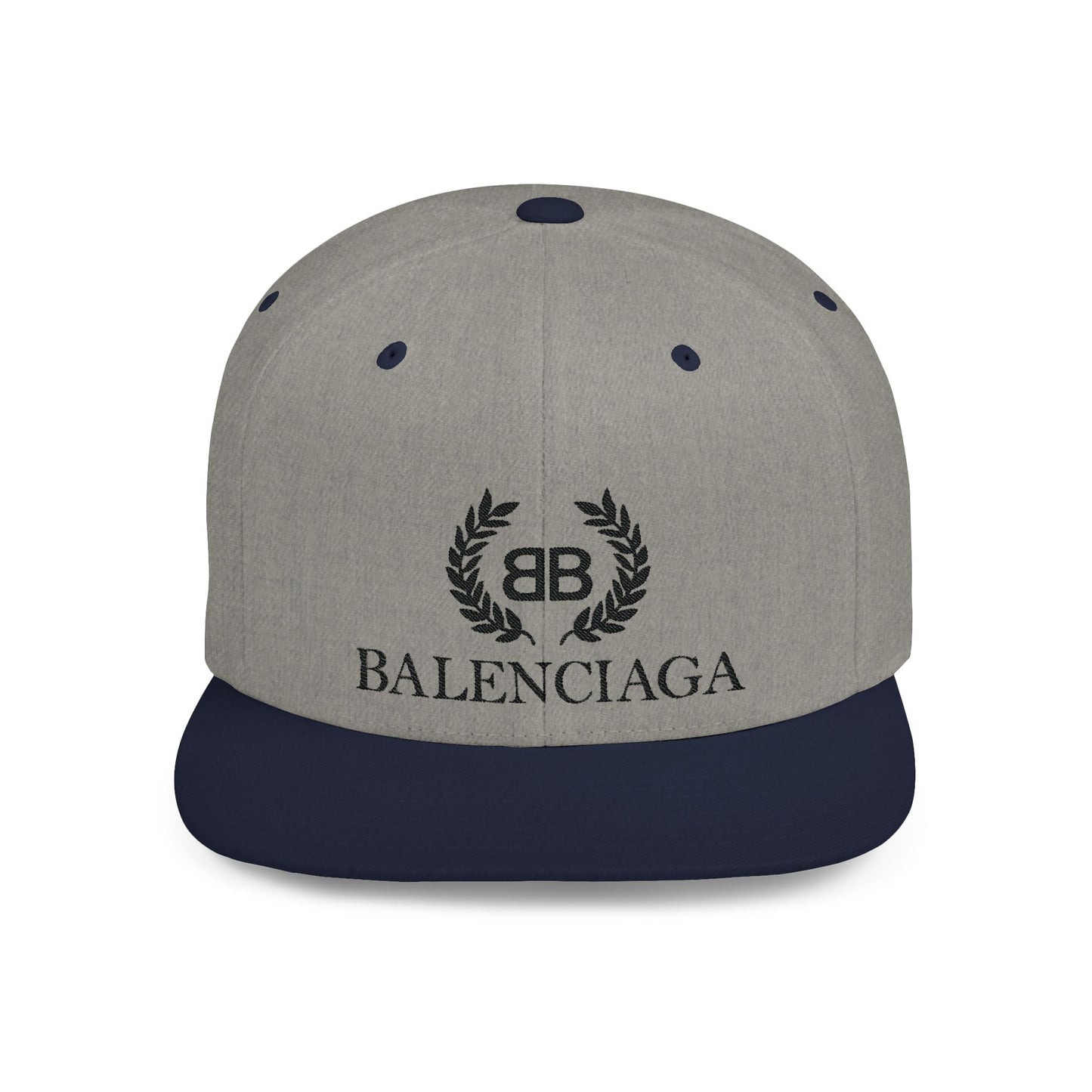 Balenciaga Style Flat Bill Snapback – Lightweight, Custom Fit, Premium Quality