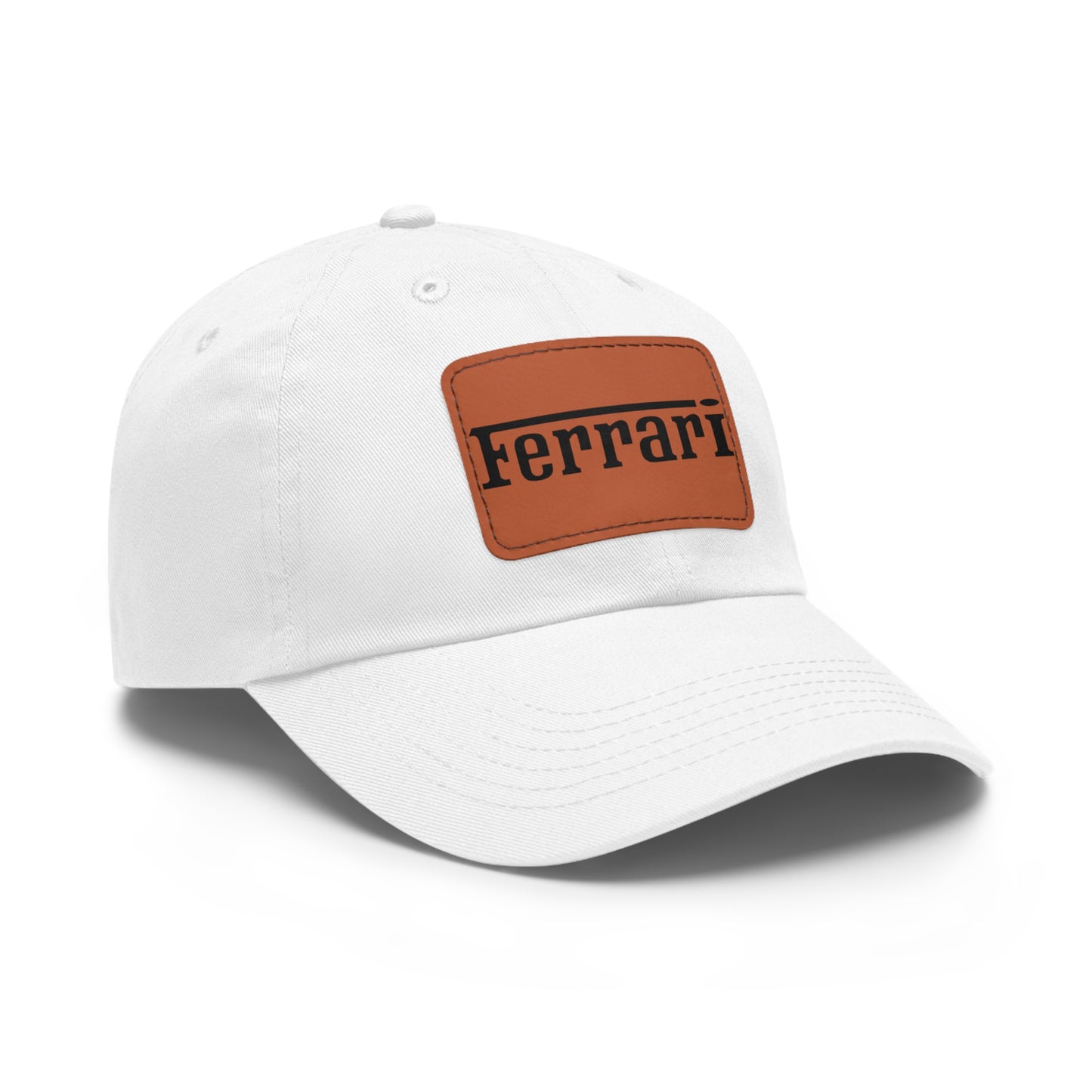 Dad Leather Patch Hat Ferrari – Timeless Style, Perfect Fit