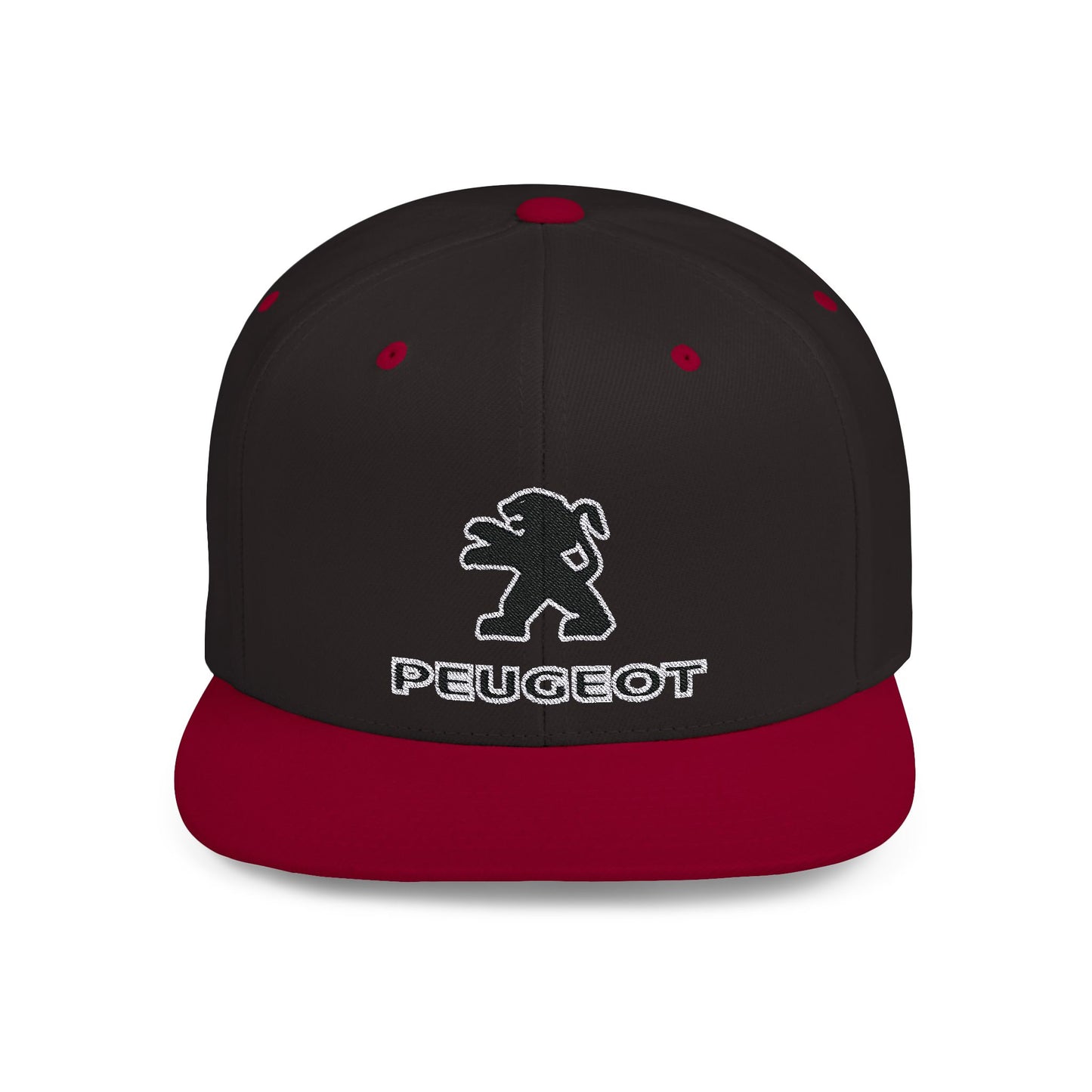 Peugeot Flat Bill Snapback – Lightweight, Custom Fit, Premium Quality