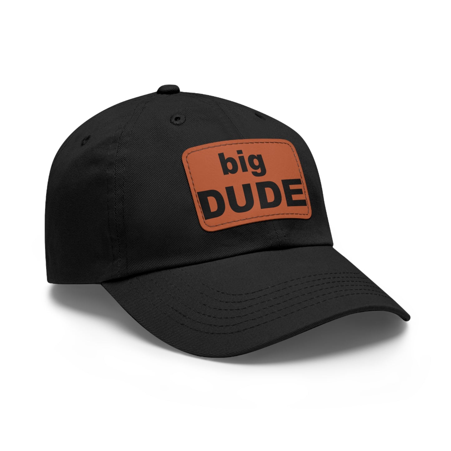 Dad Leather Patch Hat Big Dude – Timeless Style, Perfect Fit