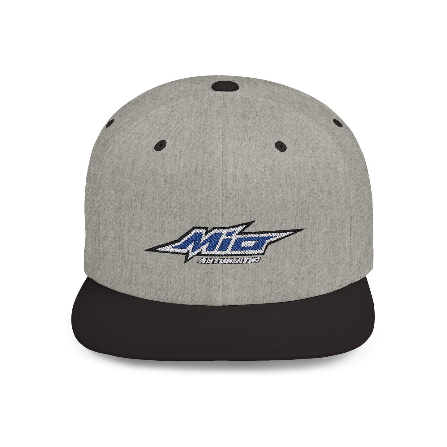 Mio Automatic Flat Bill Snapback – Lightweight, Custom Fit, Premium Quality