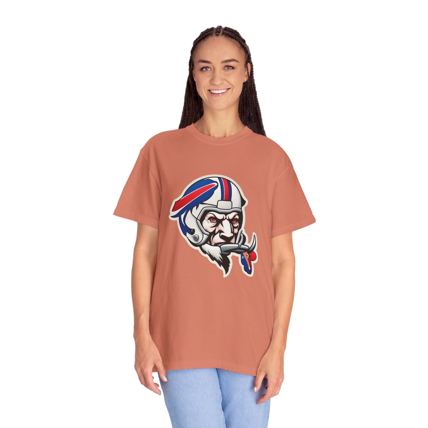 Buffalo Bills Football Season Garment-Dyed T-Shirt – Premium Cotton Tee for Customization