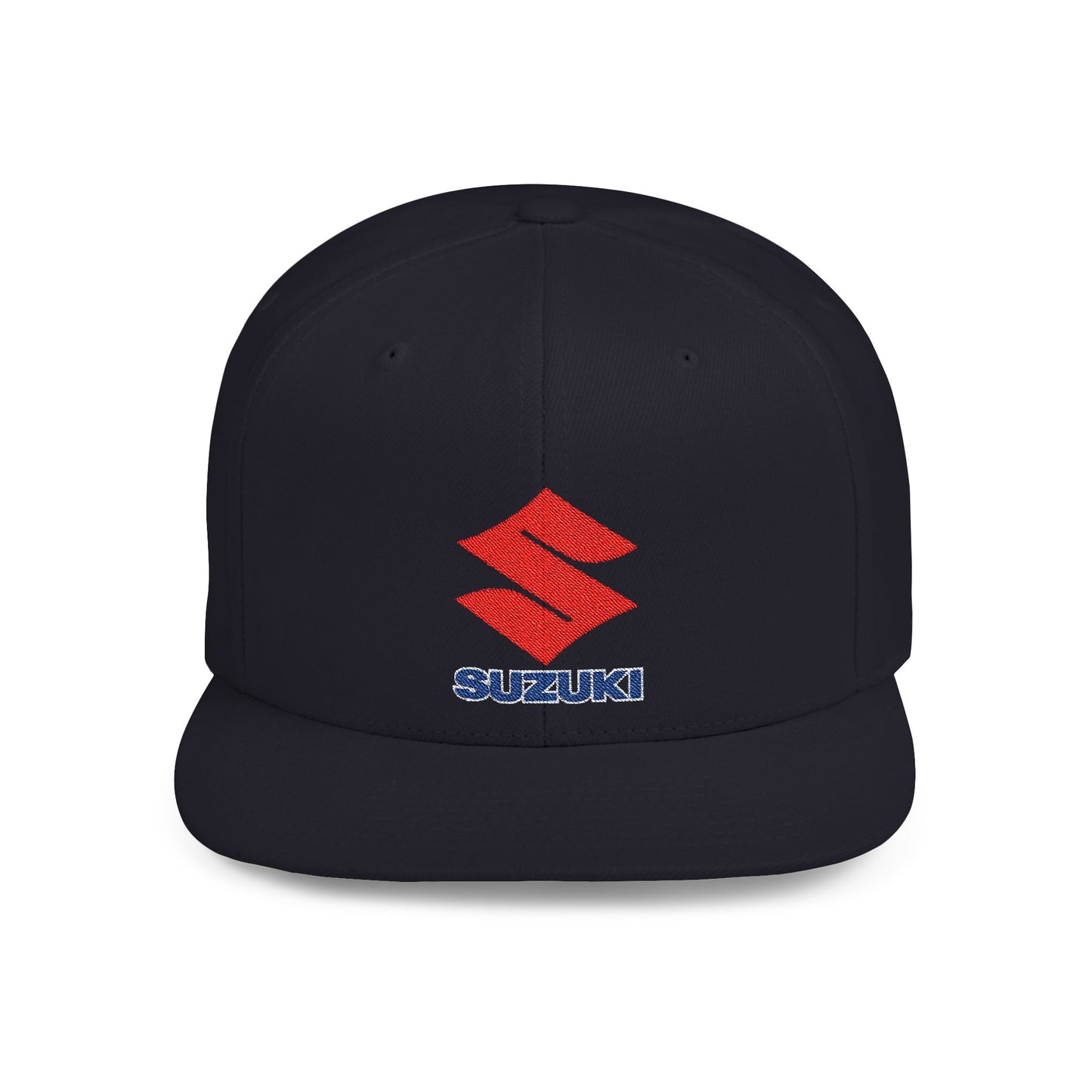 Suzuki Flat Bill Snapback – Lightweight, Custom Fit, Premium Quality