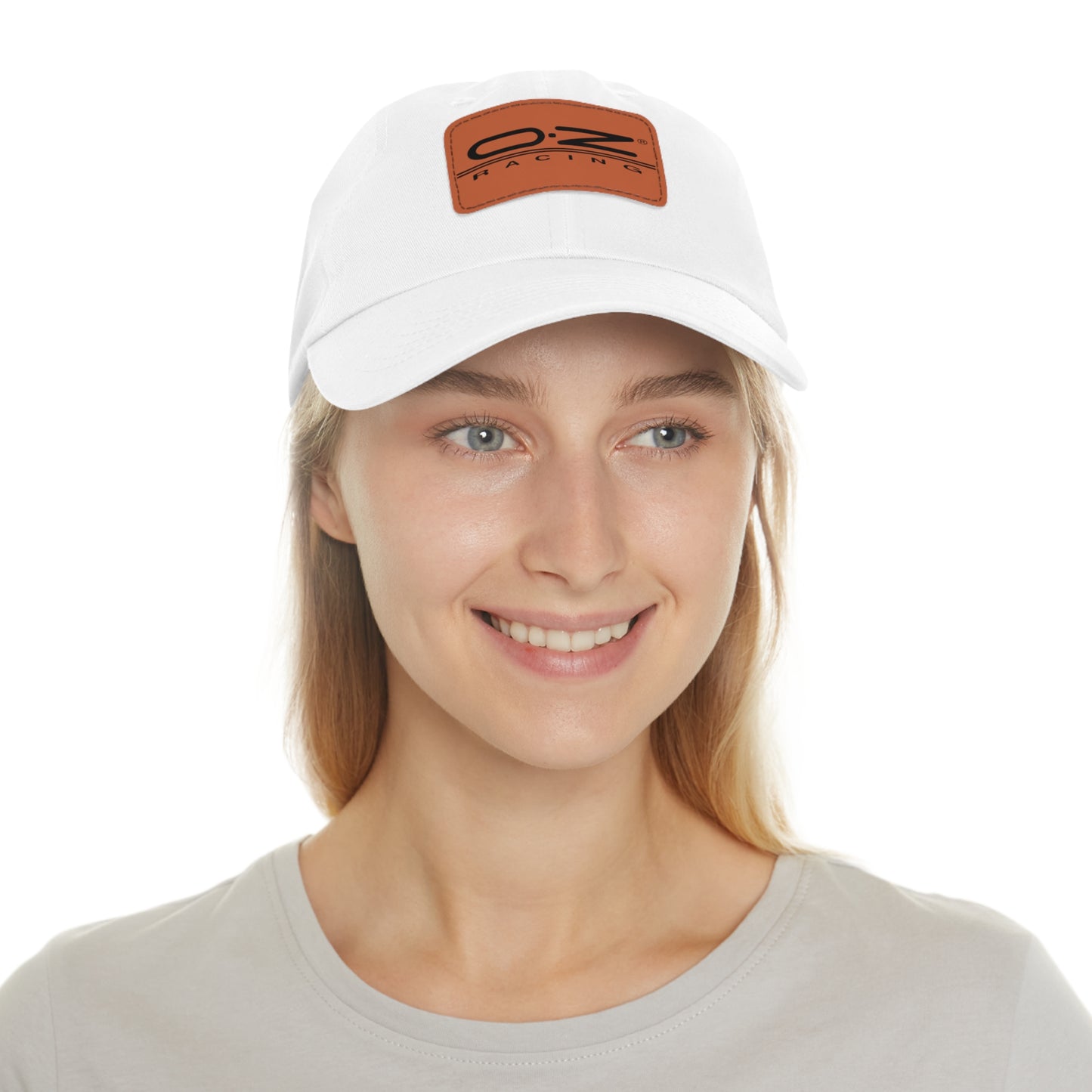 Dad Leather Patch Hat OZ Racing – Timeless Style, Perfect Fit