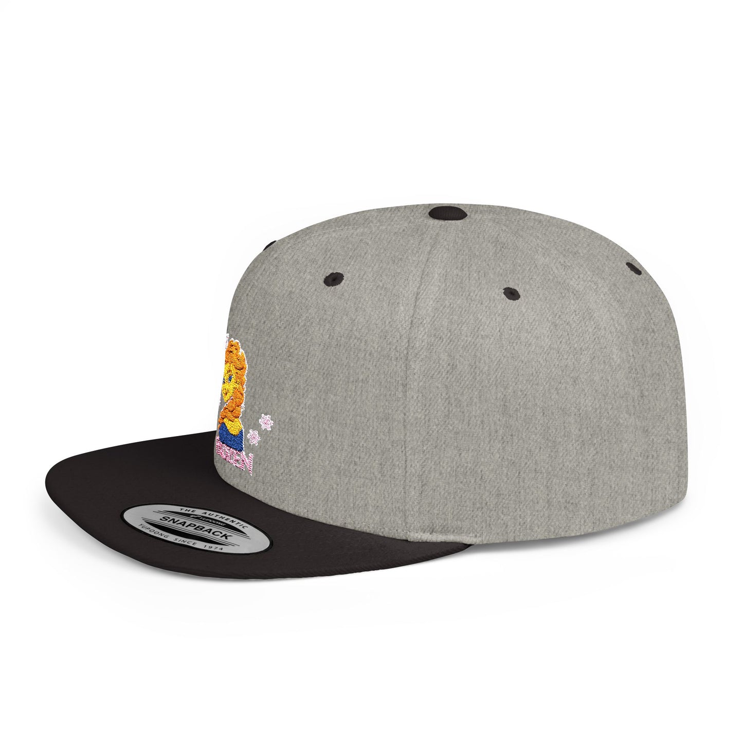 Frozen Flat Bill Snapback – Lightweight, Custom Fit, Premium Quality