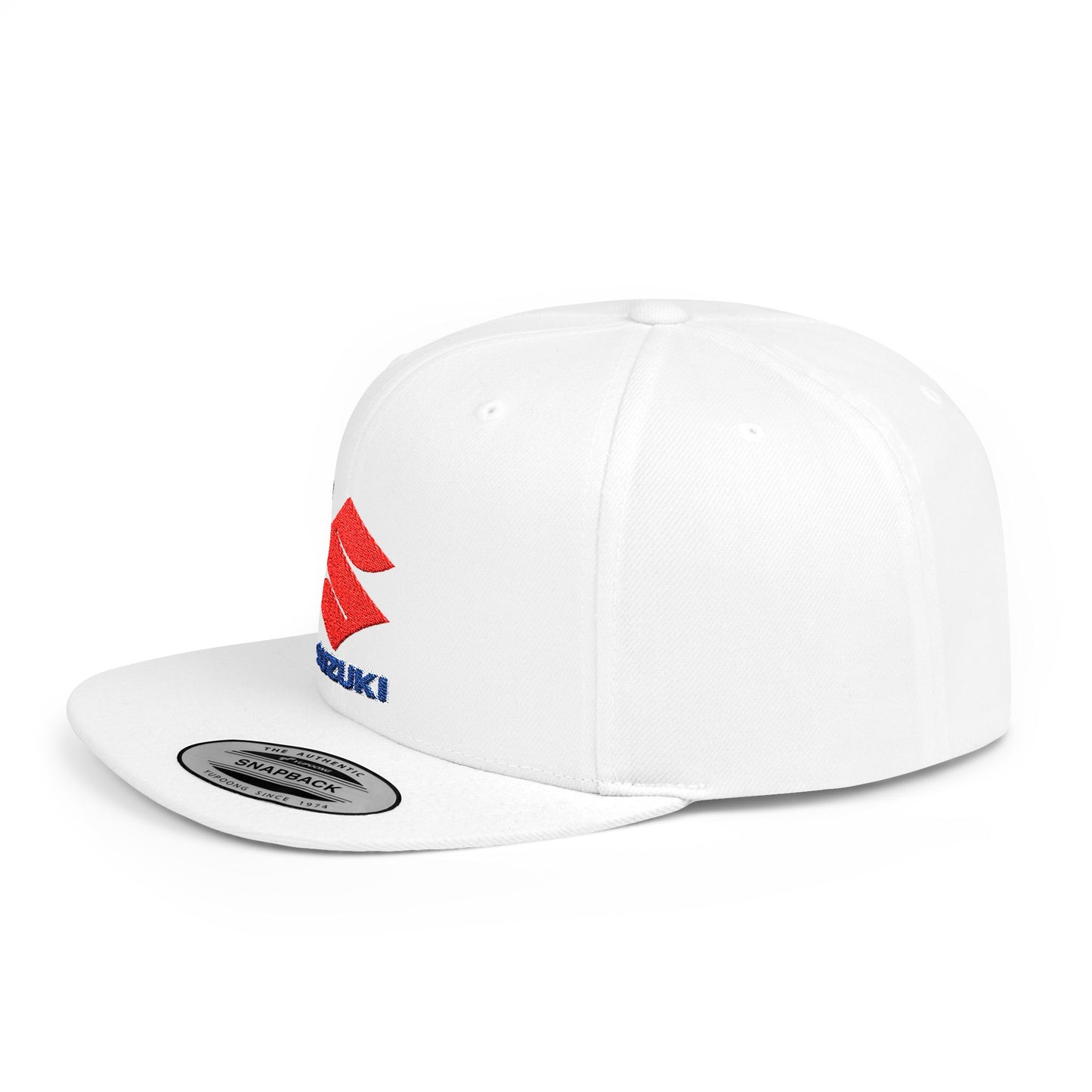 Suzuki Flat Bill Snapback – Lightweight, Custom Fit, Premium Quality