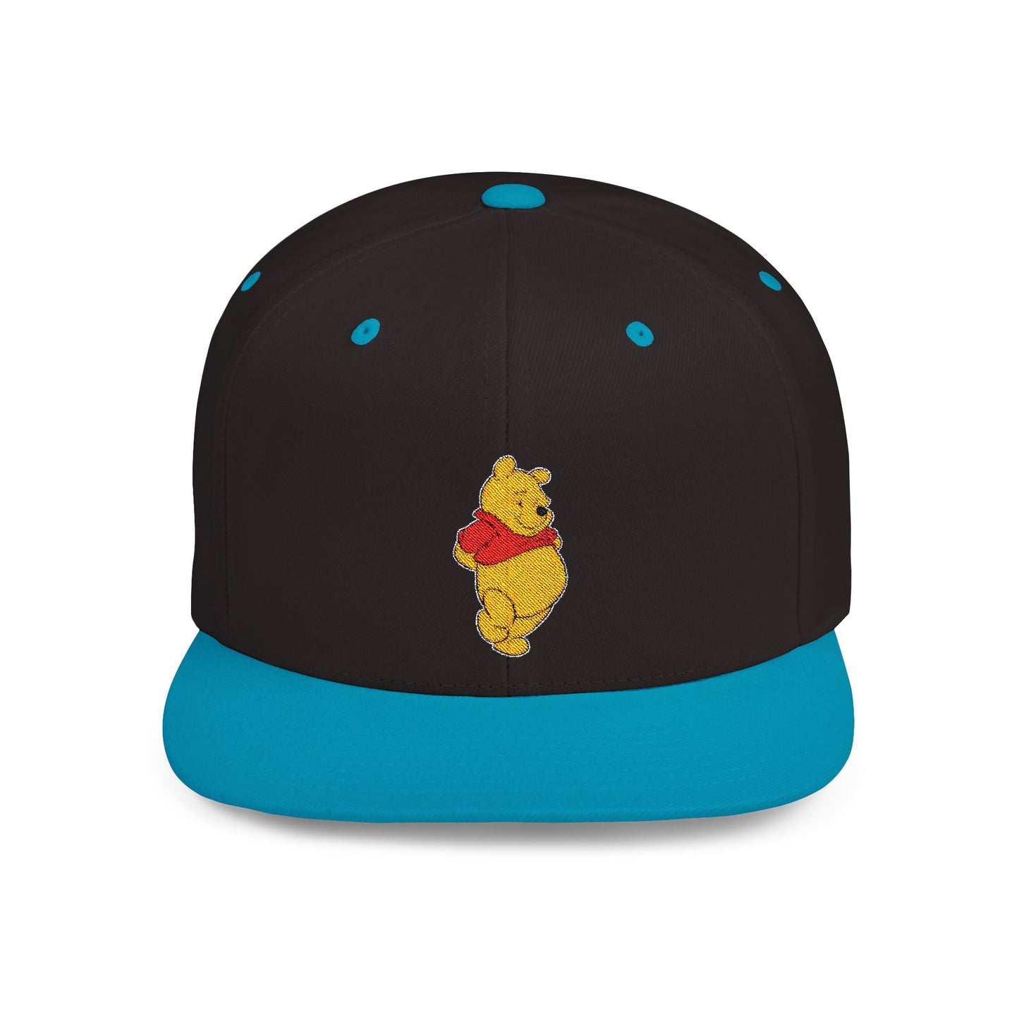 Winnie The Pooh Flat Bill Snapback – Lightweight, Custom Fit, Premium Quality