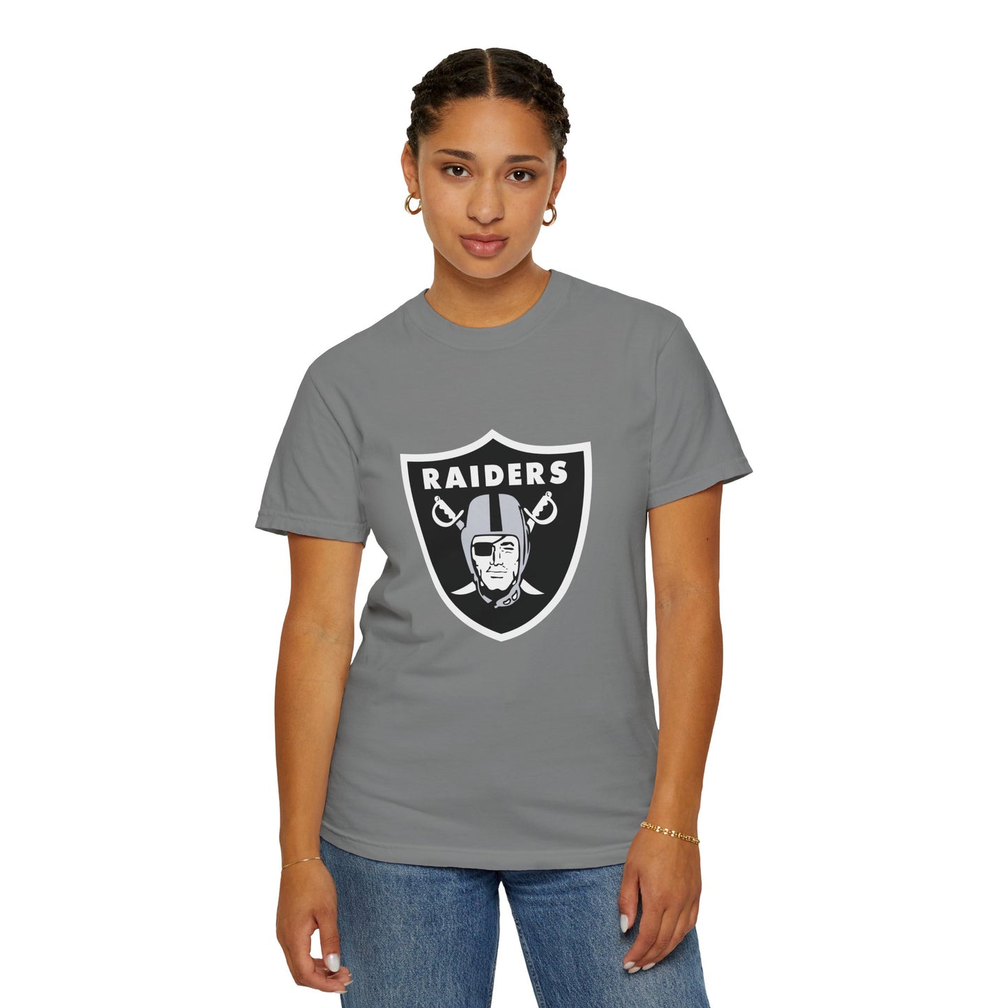 Las Vegas Raiders Gameday Essentials Garment-Dyed T-Shirt – Premium Cotton Tee for Customization