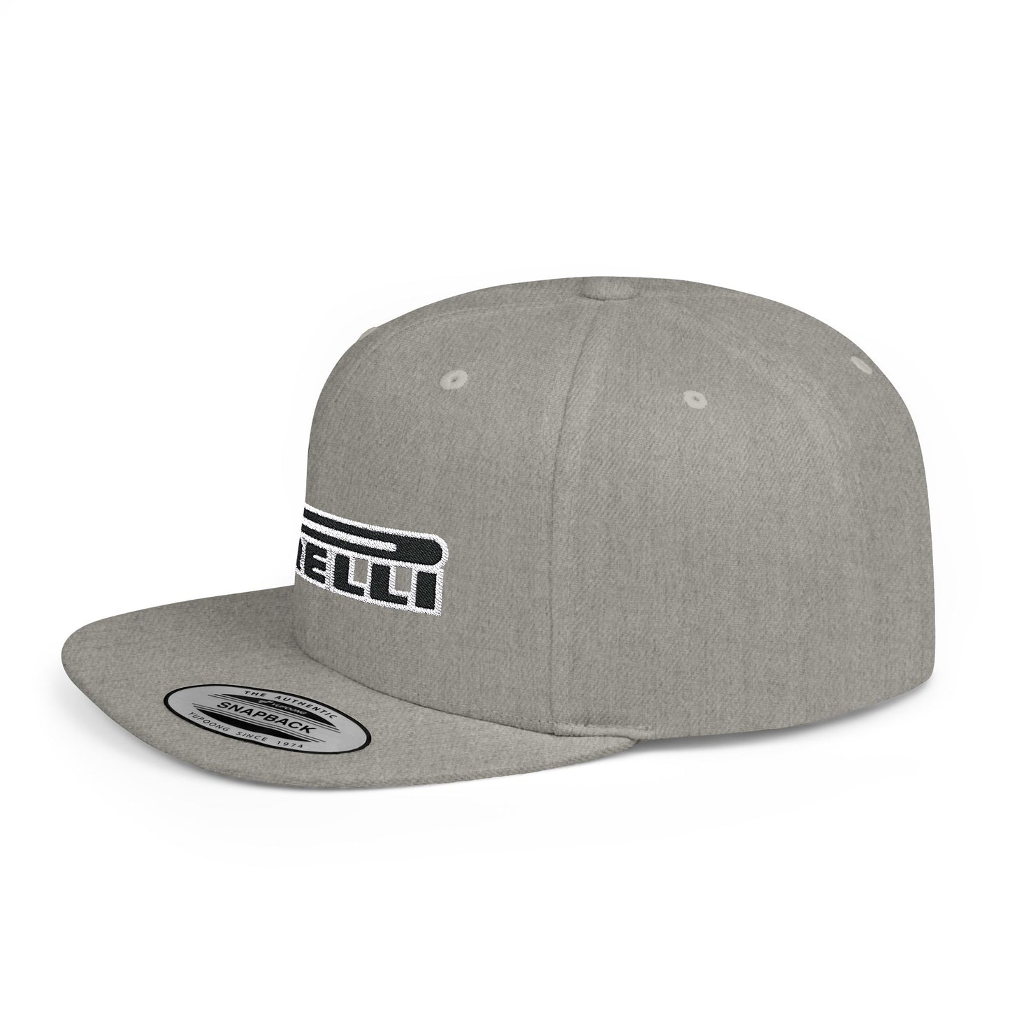 Pirelli Auto Flat Bill Snapback – Lightweight, Custom Fit, Premium Quality