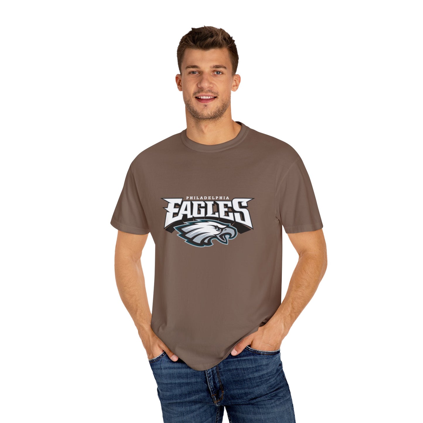 Philadelphia Eagles Fan Gifts Garment-Dyed T-Shirt – Premium Cotton Tee for Customization