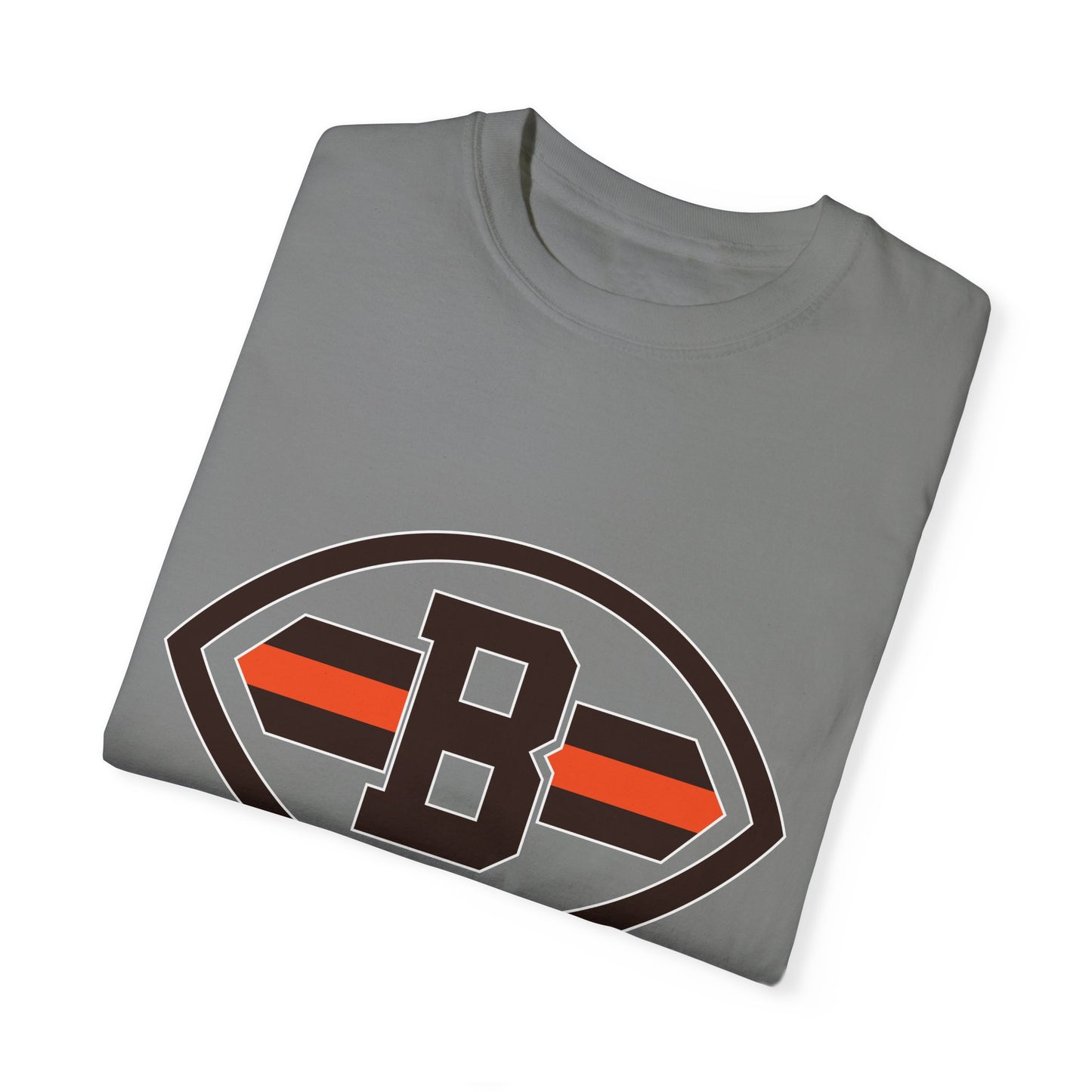 Cleveland Browns Game Day Gear Garment-Dyed T-Shirt – Premium Cotton Tee for Customization