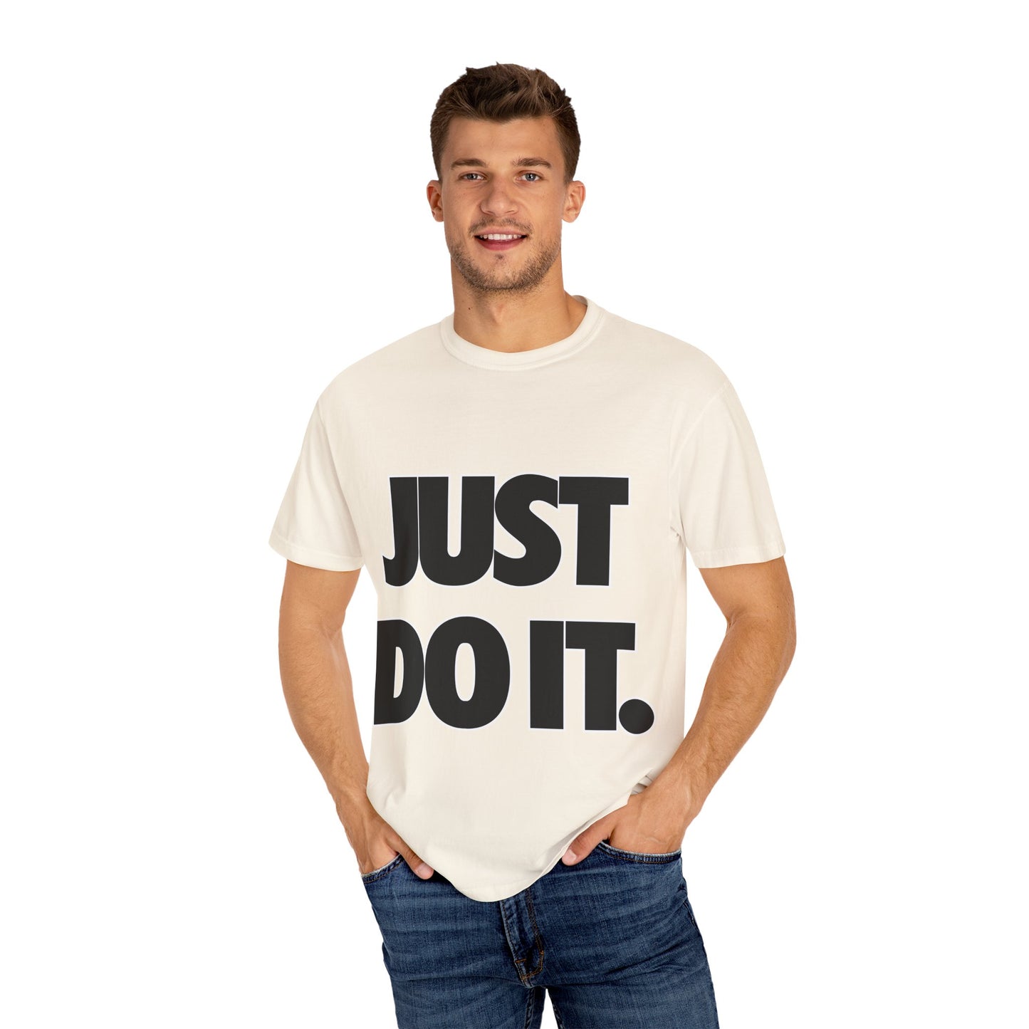 Nike Just Do It Garment-Dyed T-Shirt – Premium Cotton Tee for Customization