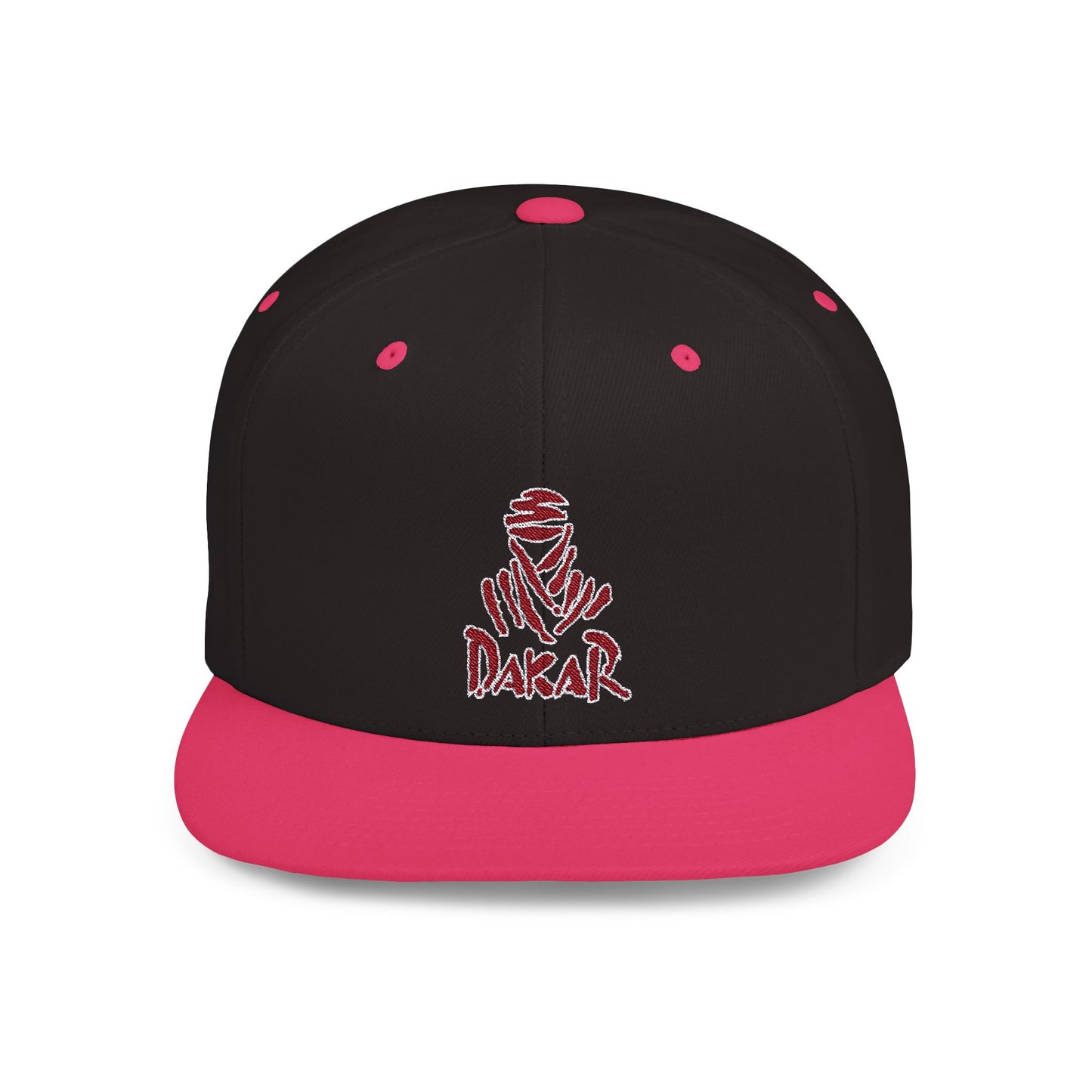 Dakar Flat Bill Snapback – Lightweight, Custom Fit, Premium Quality