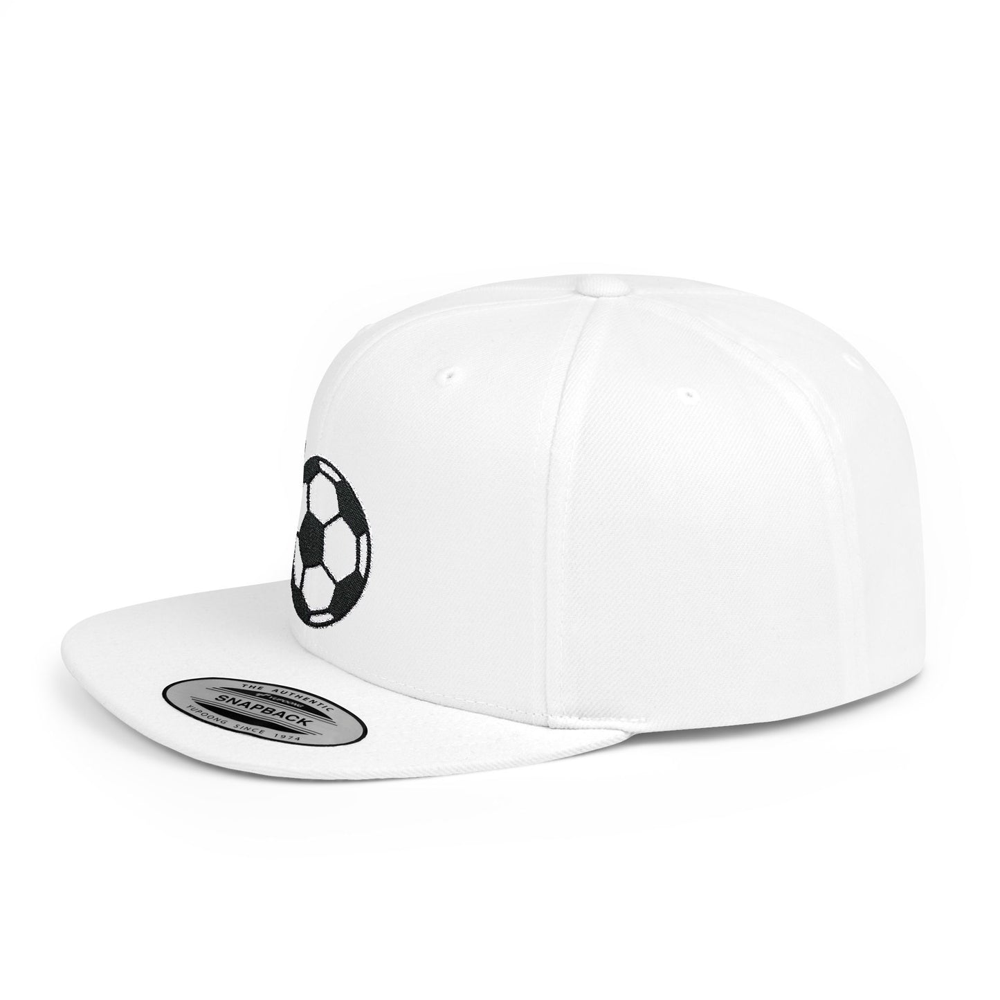 Soccer Life Flat Bill Snapback – Lightweight, Custom Fit, Premium Quality