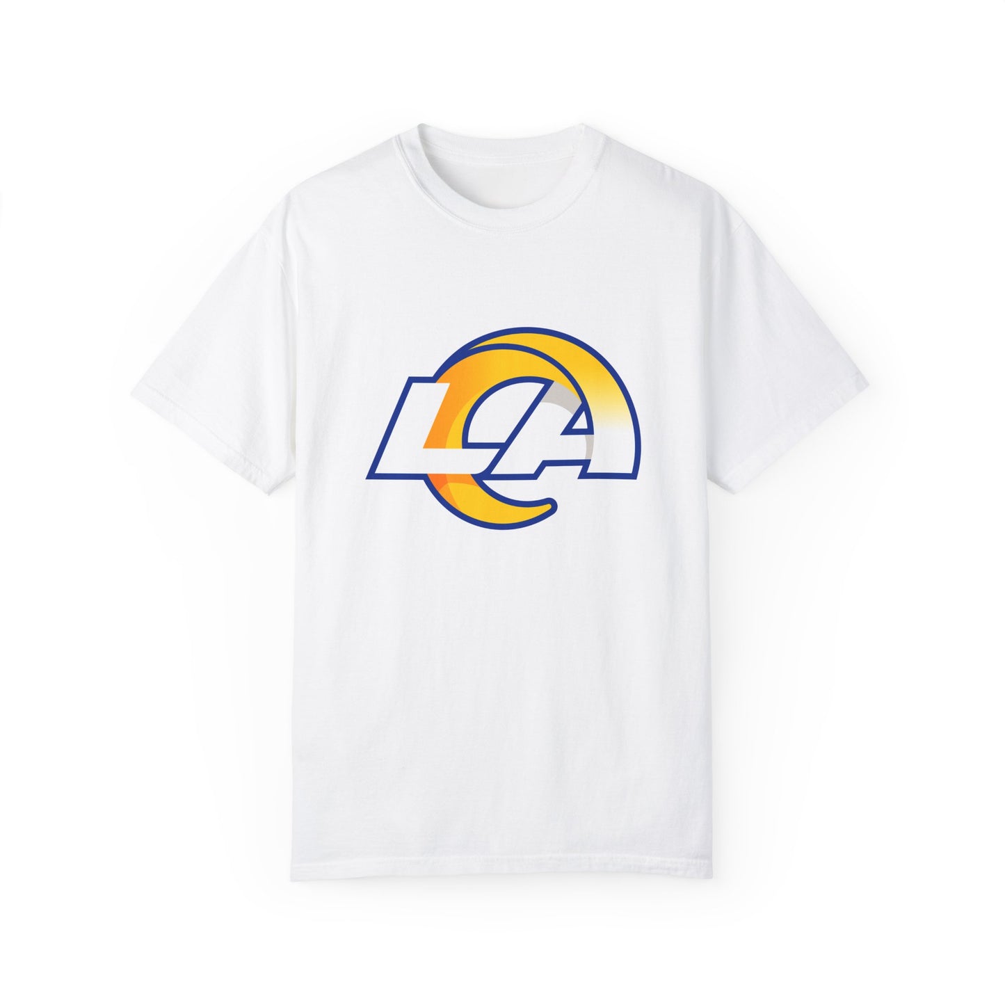 Los Angeles Rams Merchandise Garment-Dyed T-Shirt – Premium Cotton Tee for Customization