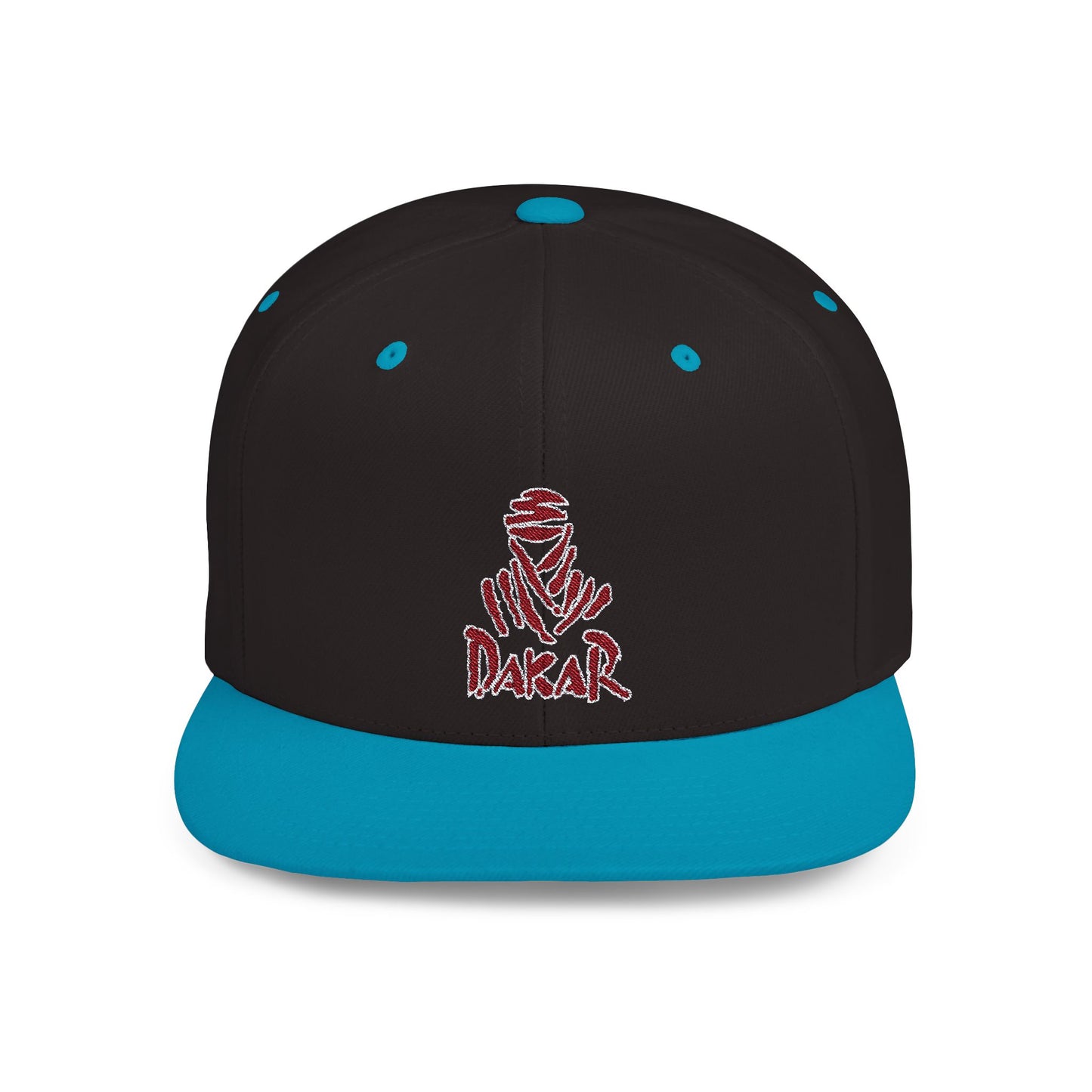 Dakar Flat Bill Snapback – Lightweight, Custom Fit, Premium Quality